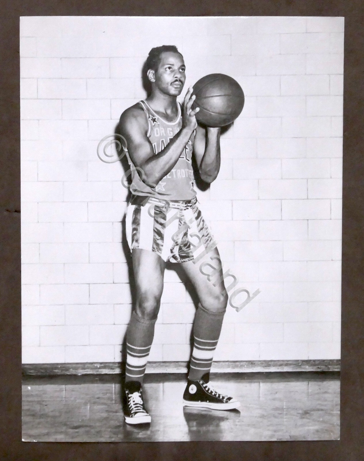 Basket - Harlem Globetrotters - Fotografia giocatore Josh Grider - …