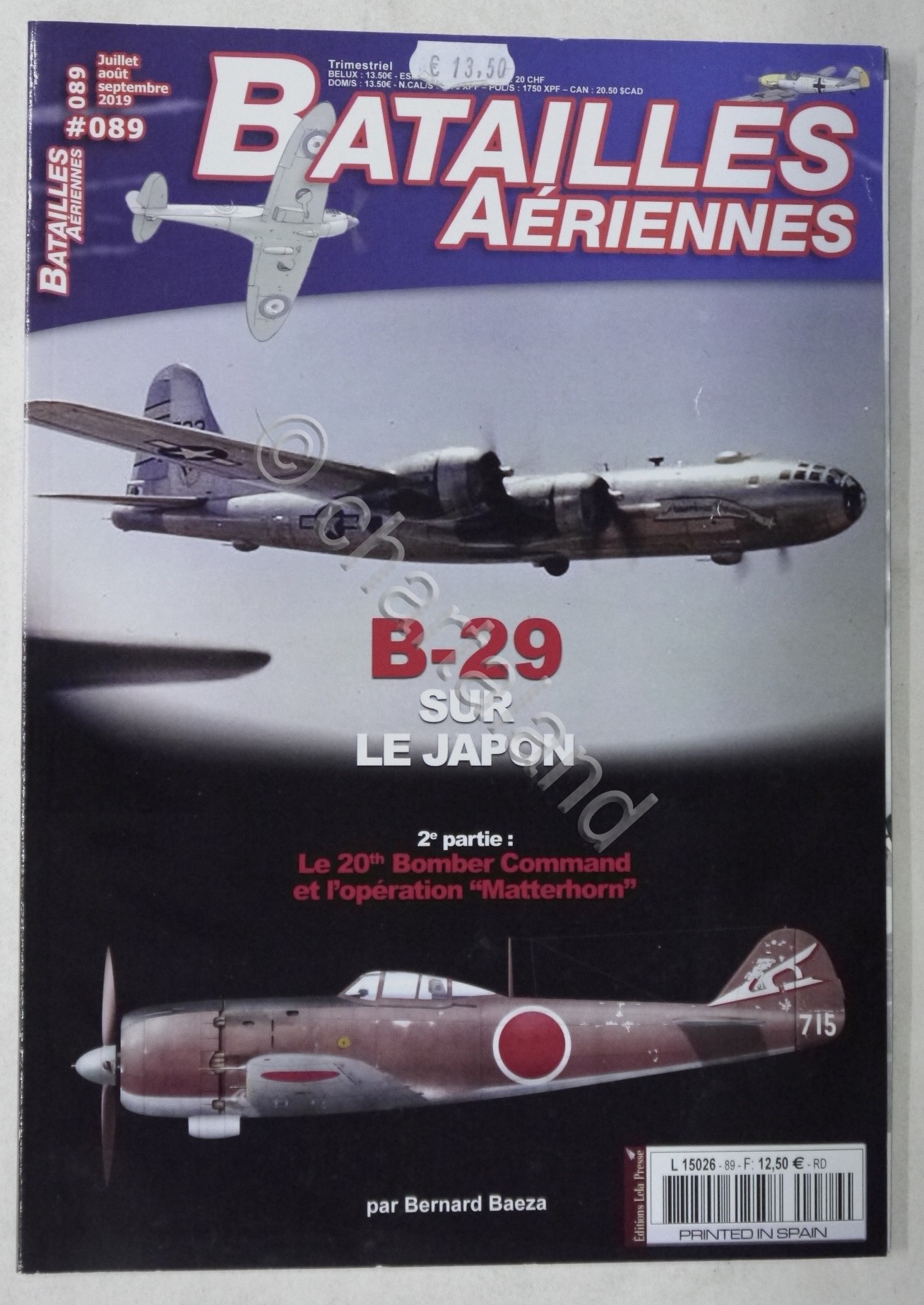 Batailles Aériennes N. 89 - 2019 - B-29 sur le …