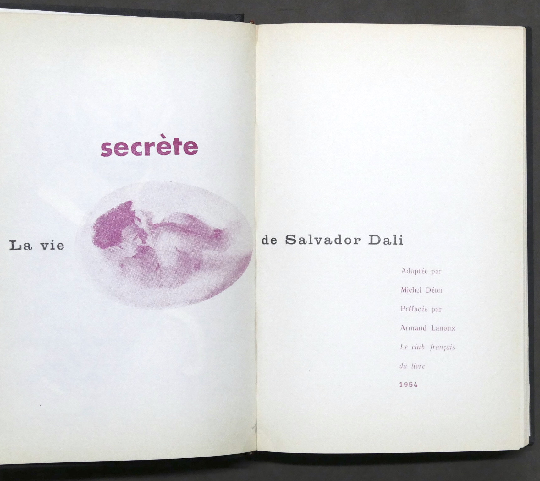 Biografia - M. Déon - La vie secrete de Salvador …