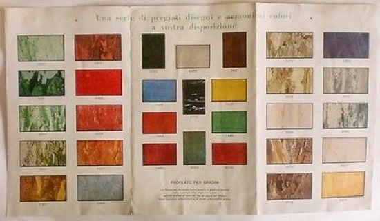 Brochure - Gomma per rivestimenti - Bellezza, leggerezza, durata