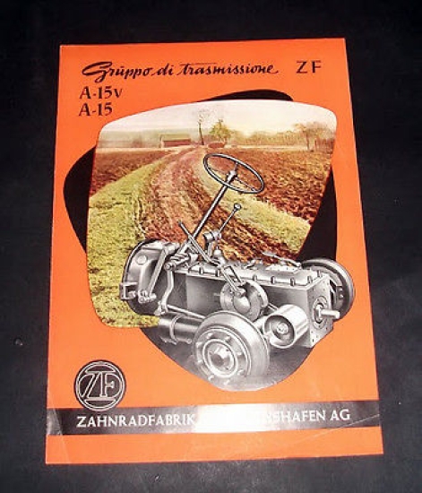 Brochure - Macchine agricole trattore Gruppo Trasmissione ZF - A15/A15v …