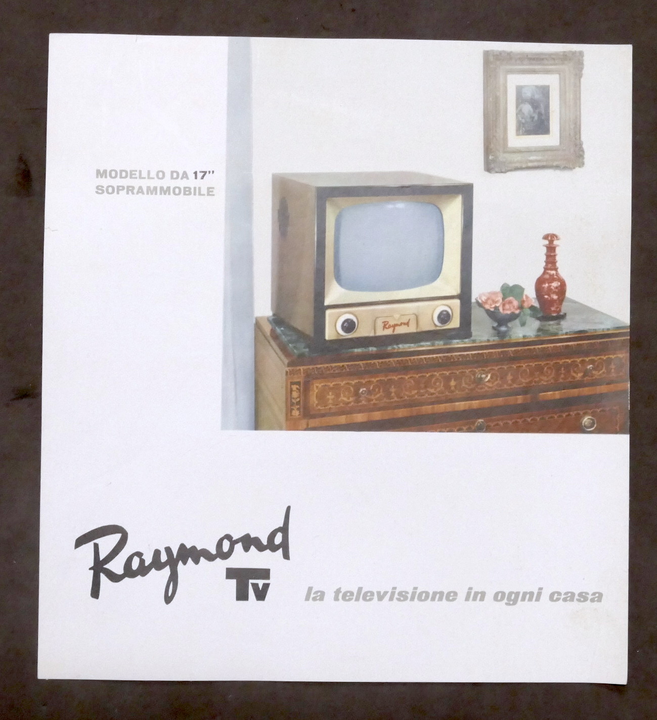 Brochure - Televisione Raymond Tv - modello da 17