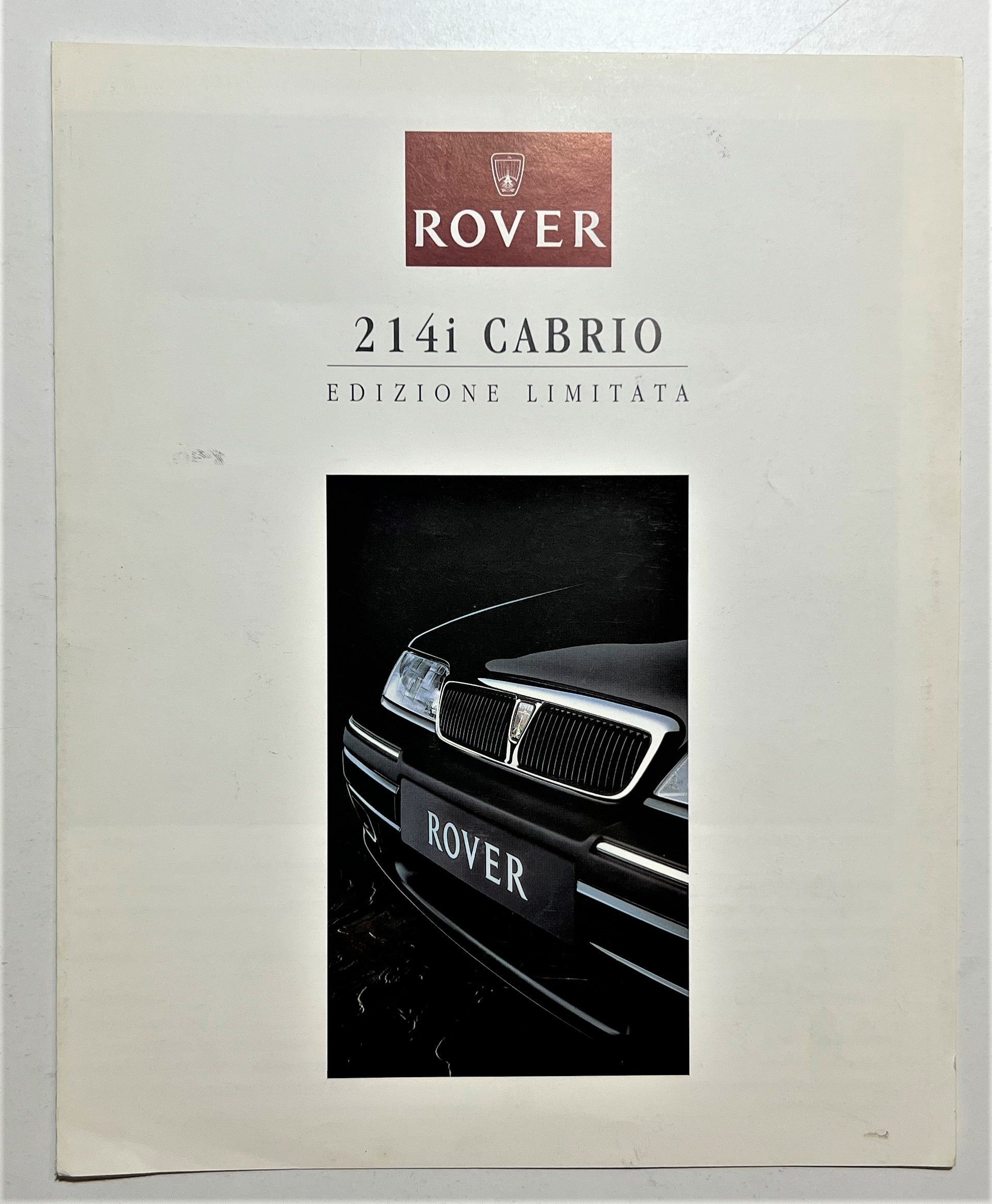Brochure Auto - Rover - 214i Cabrio Edizione Limitata - …