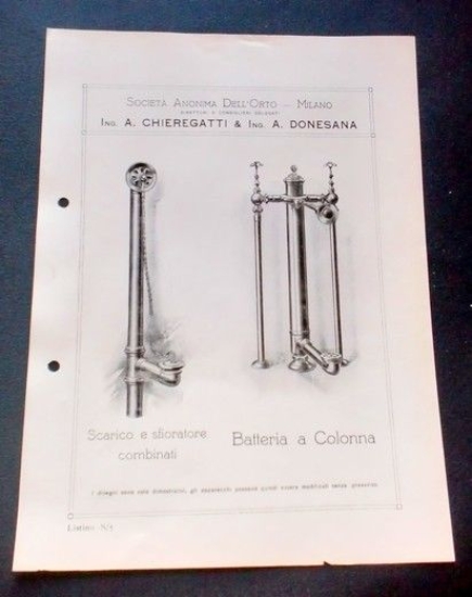 Brochure Cucina - Chieregatti - Batteria a Colonna - Scarico …