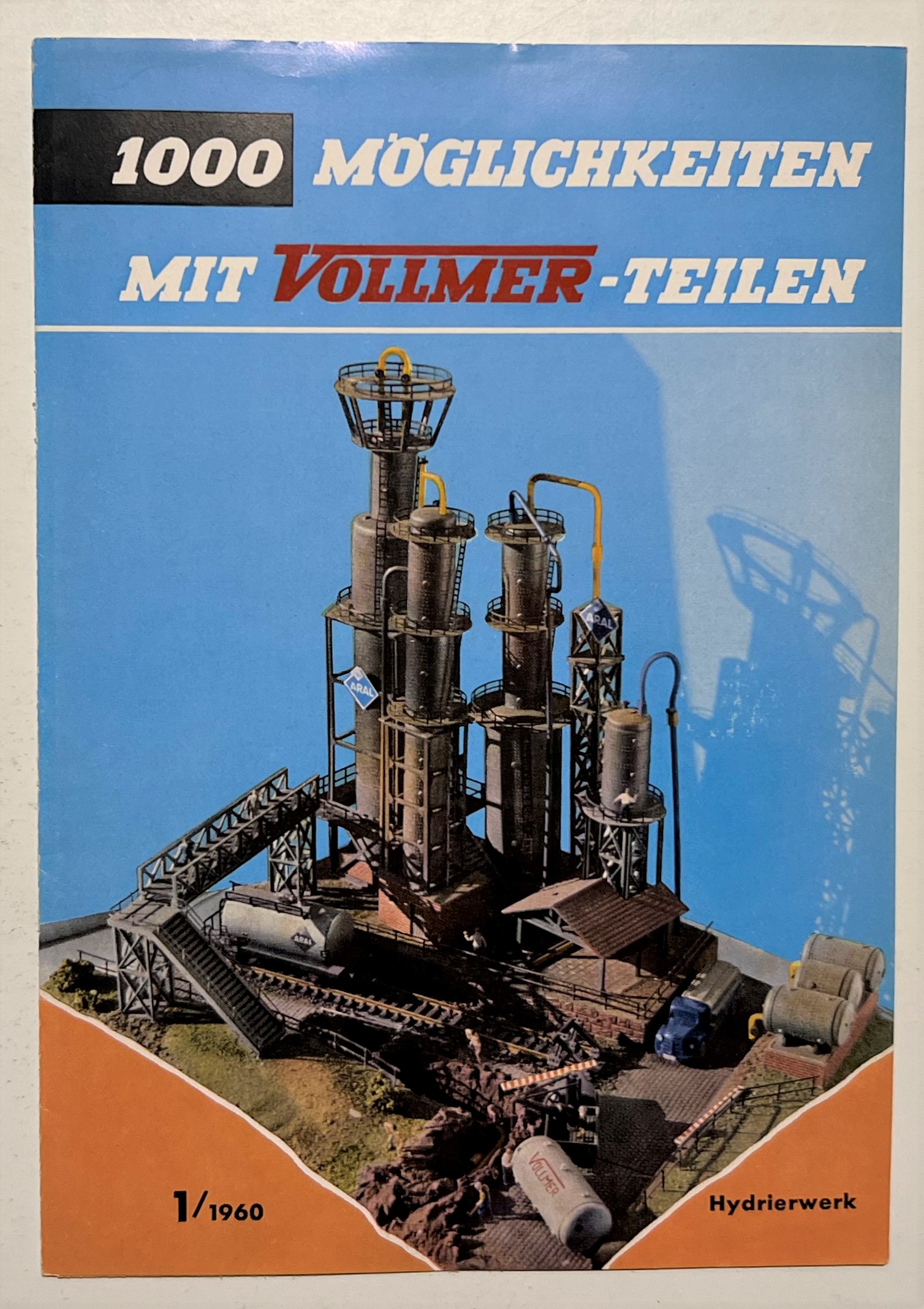 Brochure Modellismo - 1000 Möglichkeiten mit Vollmer - Teilen 1/1960