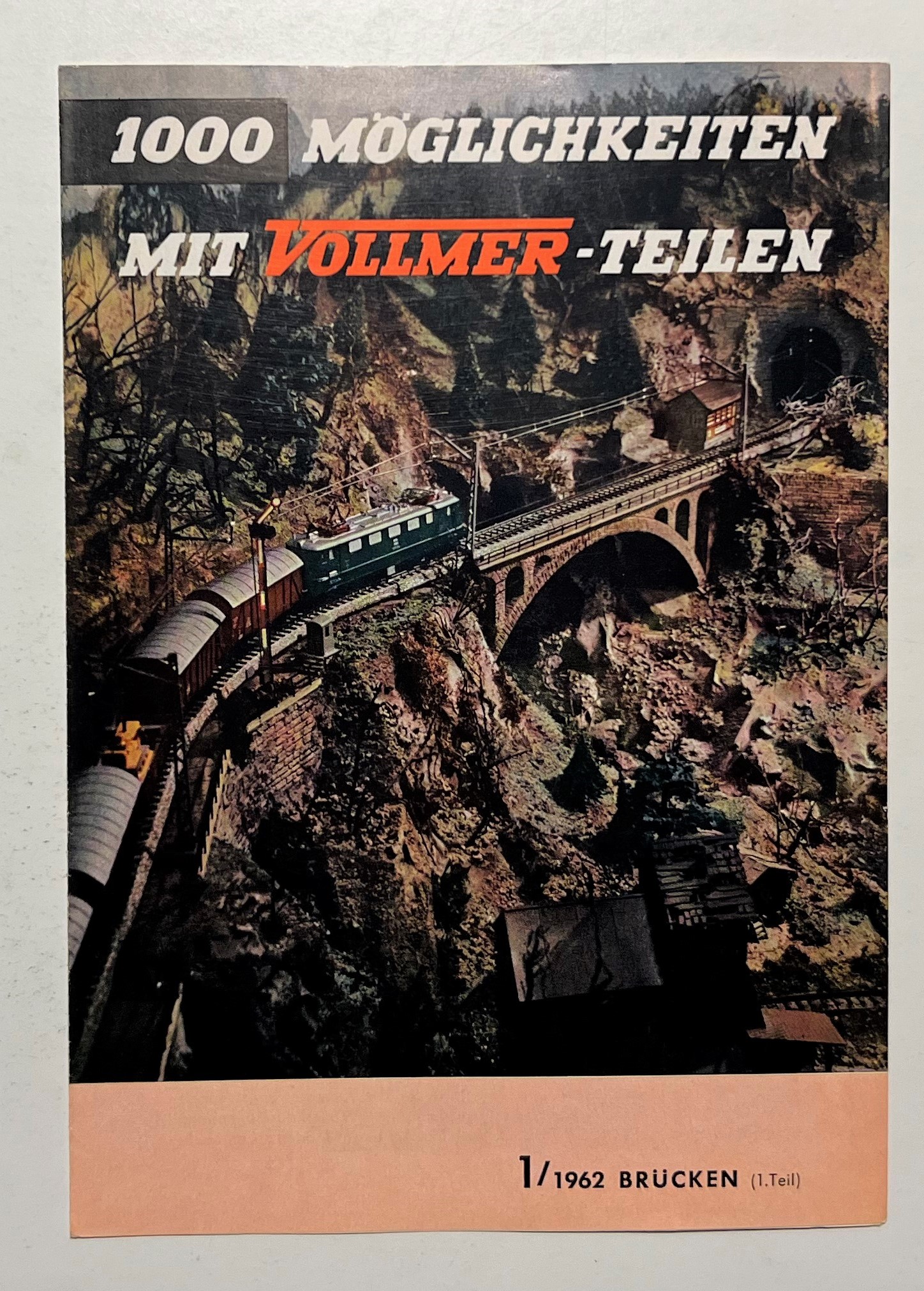 Brochure Modellismo - 1000 Möglichkeiten mit Vollmer - Teilen 1/1962