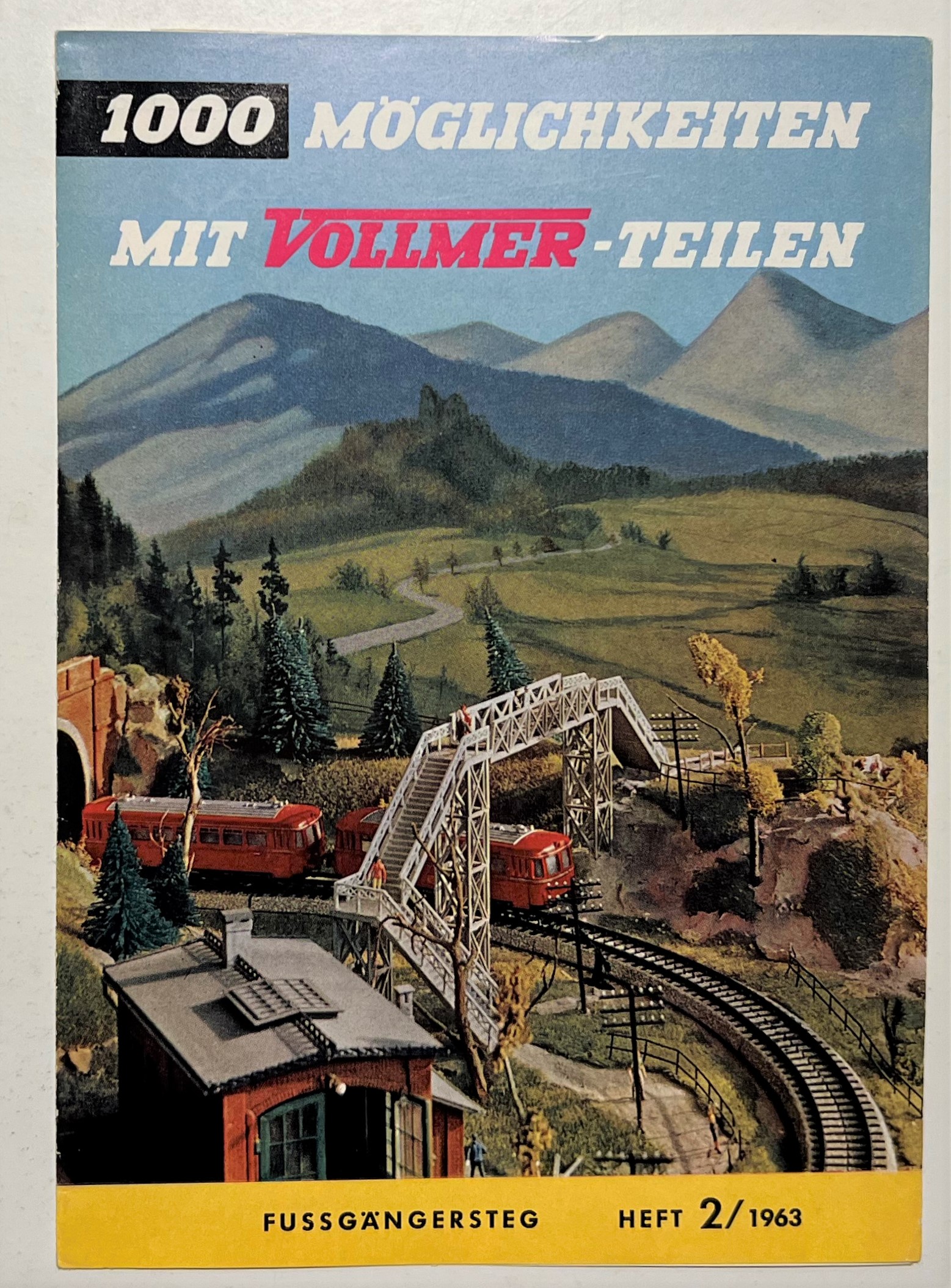 Brochure Modellismo - 1000 Möglichkeiten mit Vollmer - Teilen 2/1963