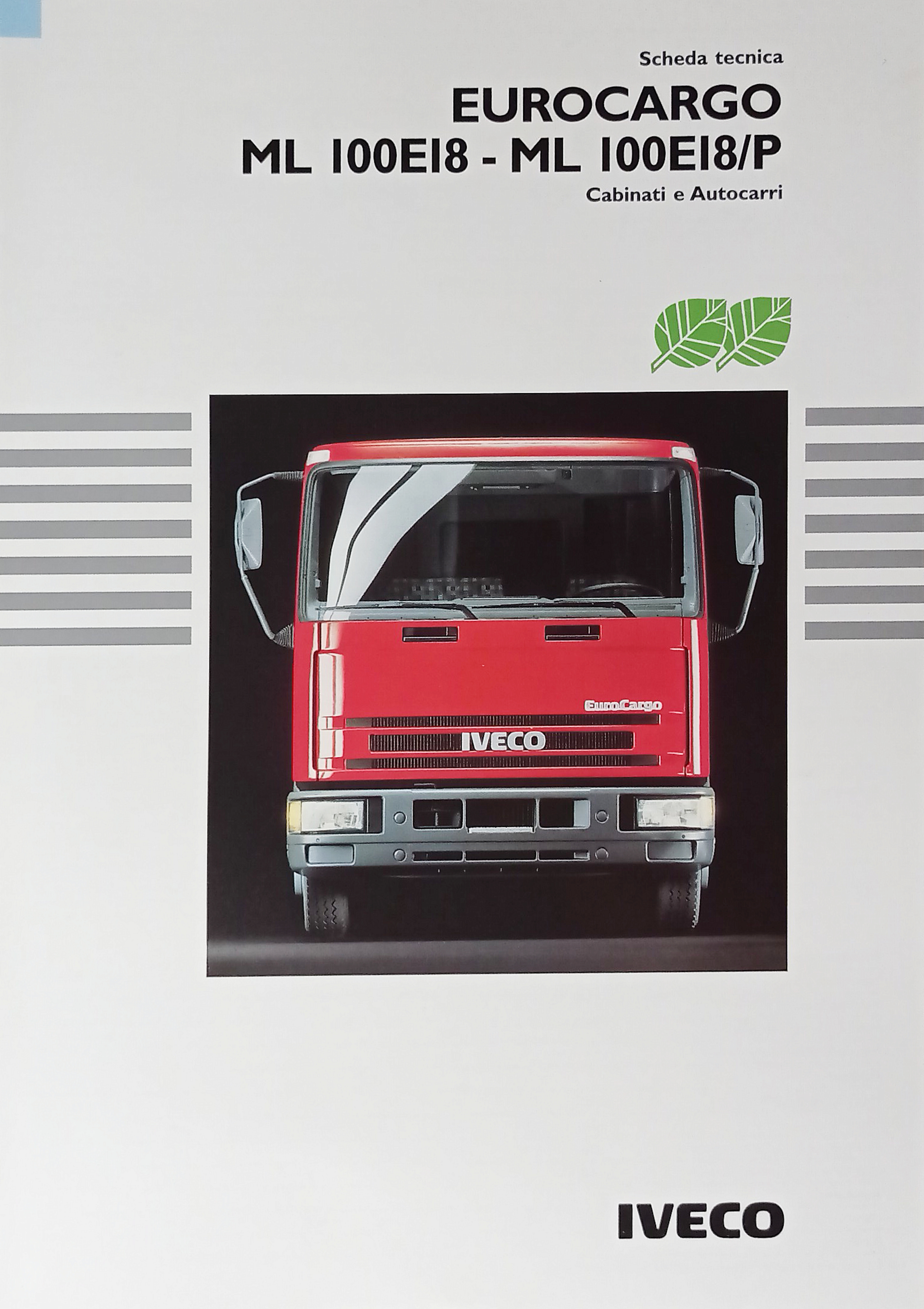 Brochure Scheda Tecnica Iveco - Eurocargo ML 100EI8 - ML …
