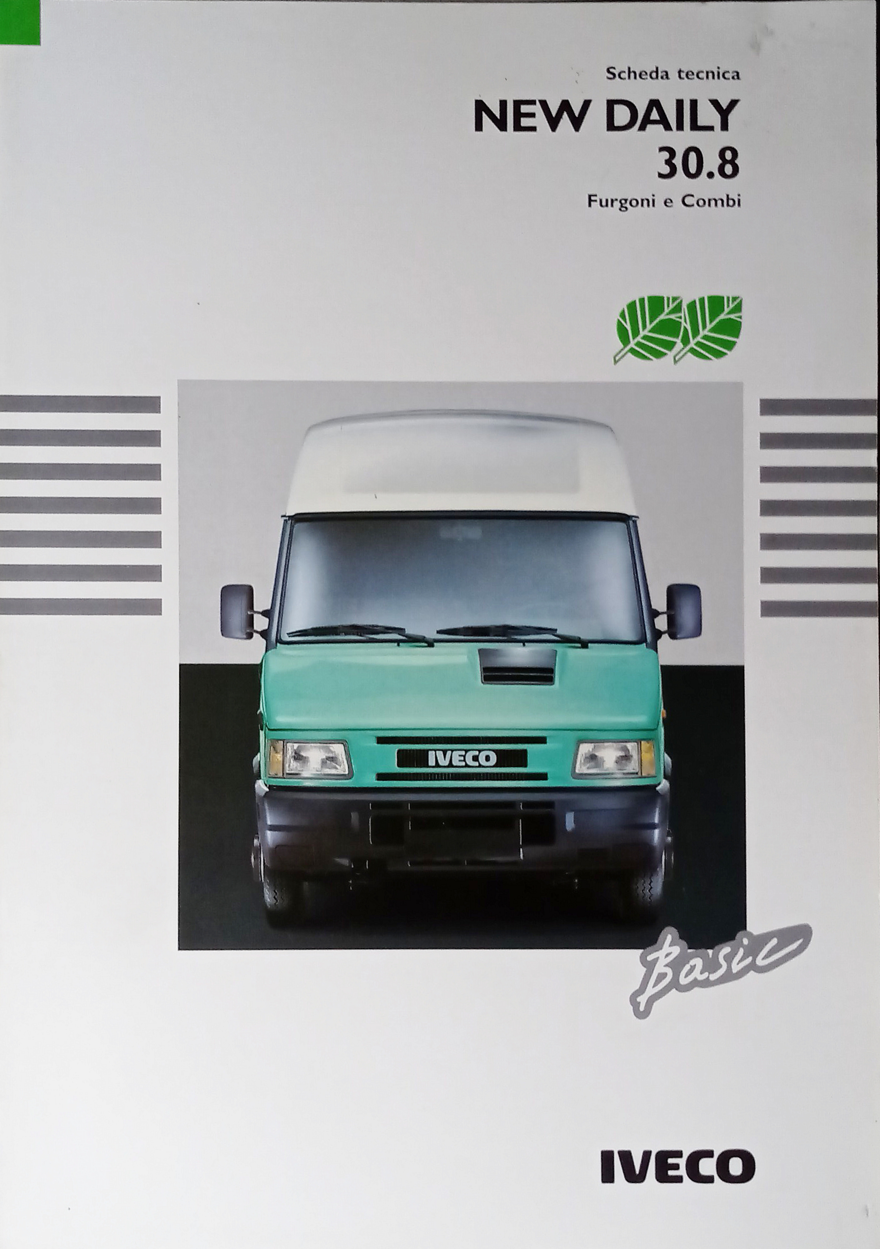 Brochure Scheda Tecnica Iveco - New Daily 30.8 Furgoni e …
