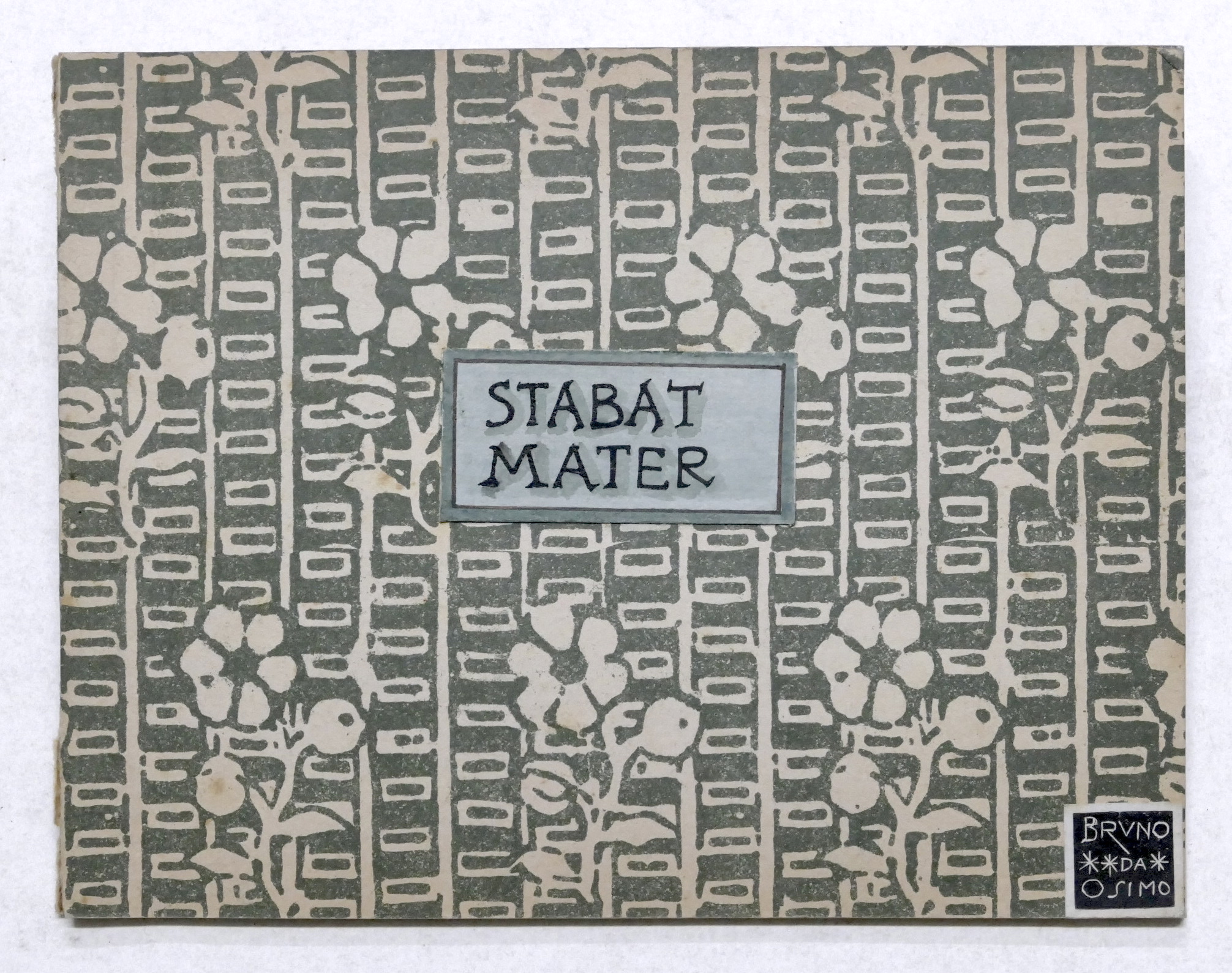 Bruno da Osimo - Stabat Mater - Esemplare unico con …
