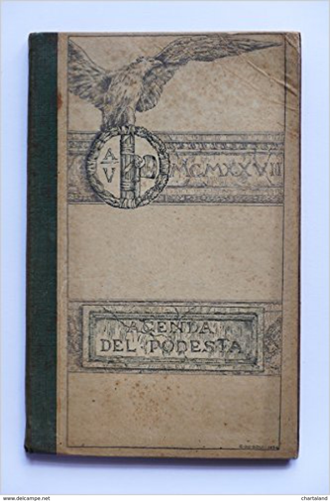 C. Camusso - Agenda del Podestà - 1927