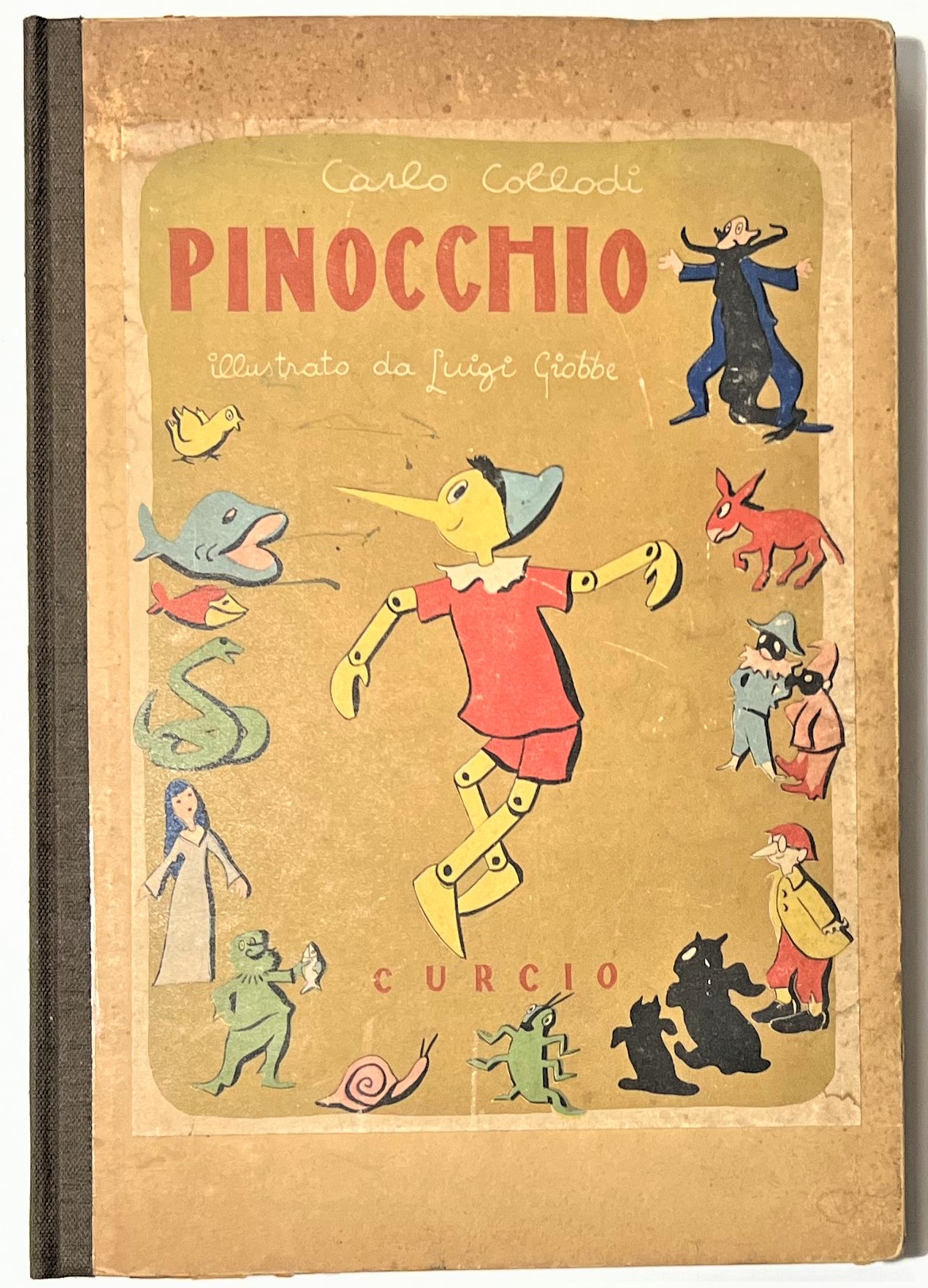 C. Collodi - Pinocchio. Illustrato da Luigi Giobbe - ed. …