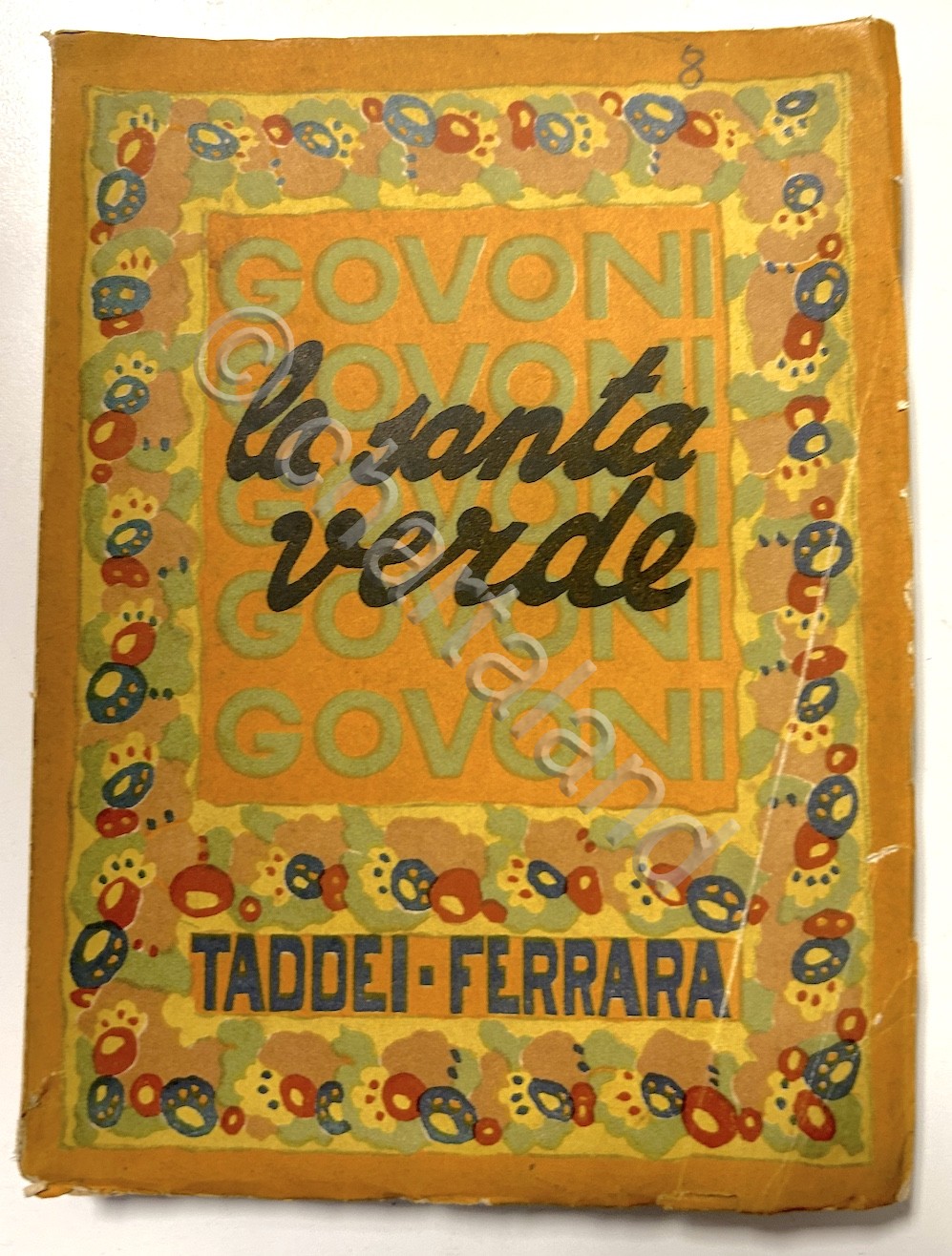 C. Govoni - La santa verde - ed. 1920 Illustrazioni …
