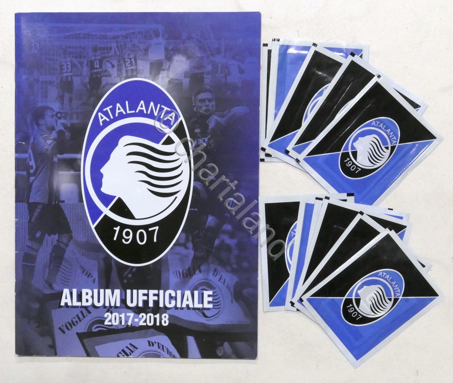 Calcio: Atalanta 1907 - Album Ufficiale 2017-2018 - Vuoto + …
