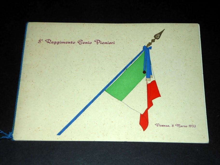 Calendario 5° Reggimento Genio Pionieri 1953