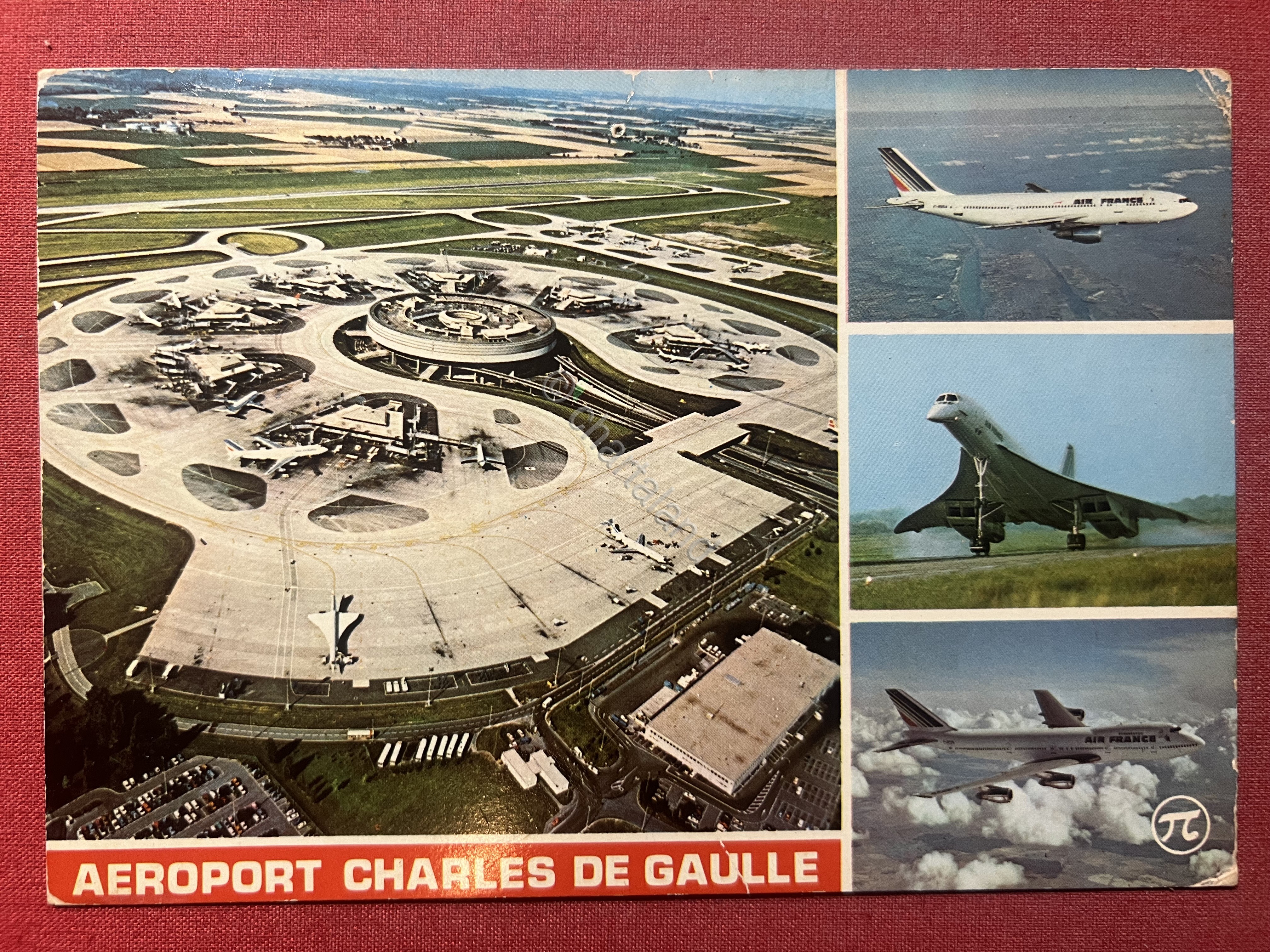 Cartolina - Aeroport Charles de Gaulle - Roissy-En-France - Boeing …