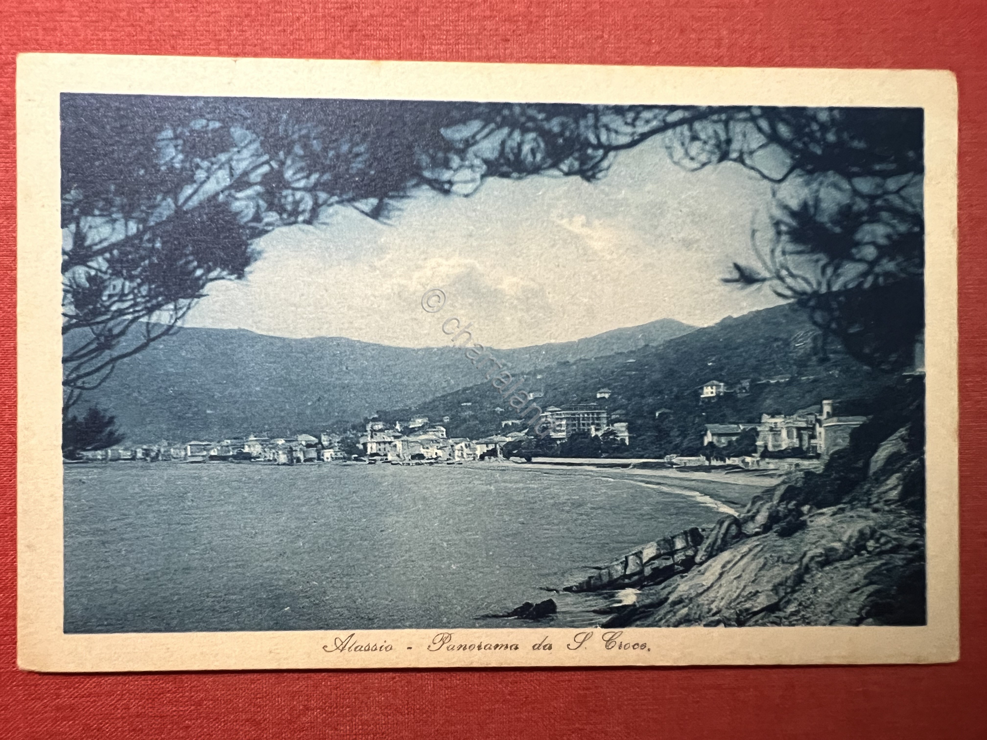 Cartolina - Alassio ( Savona ) - Panorama da S. …