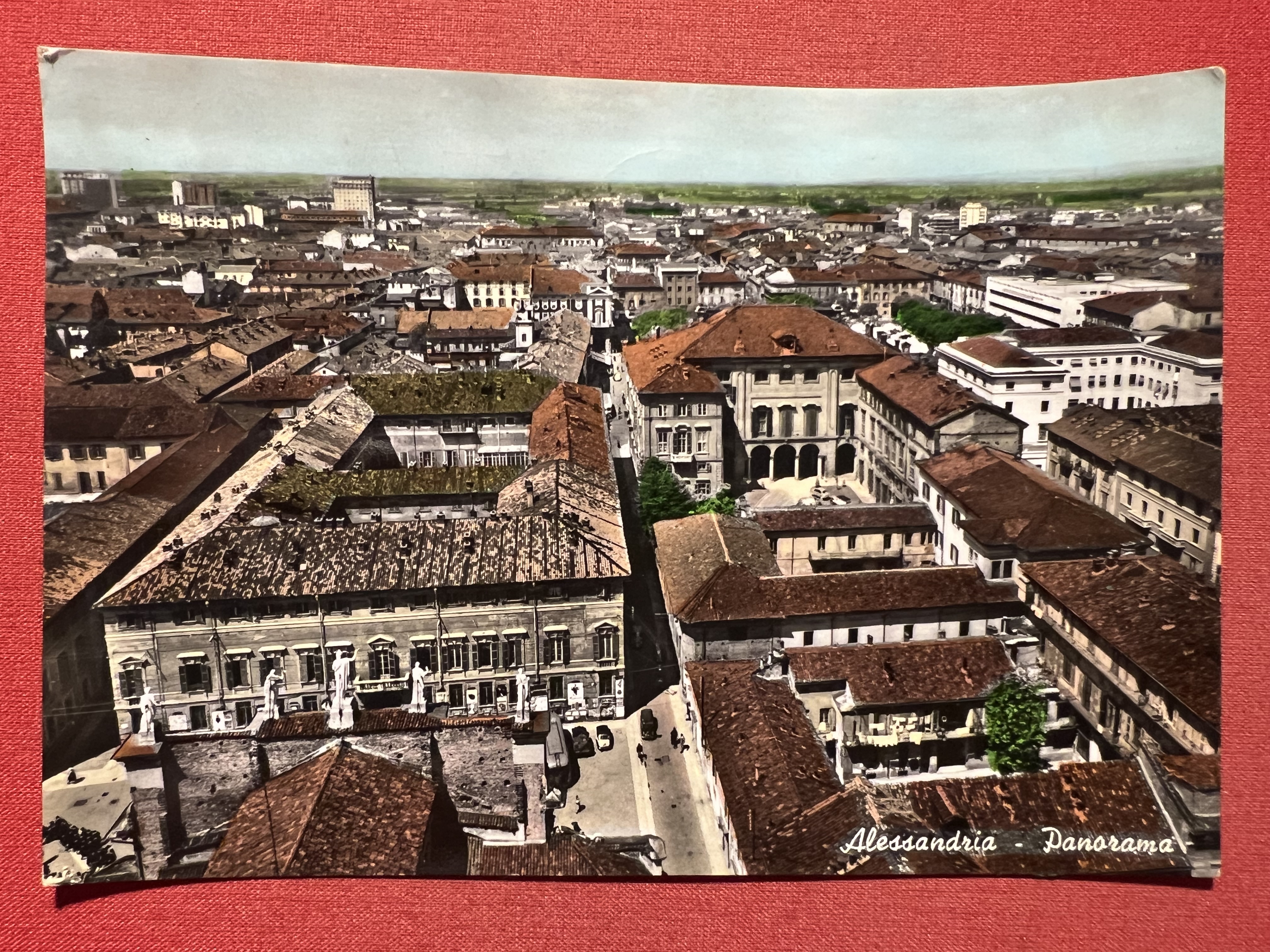Cartolina - Alessandria - Panorama - 1959