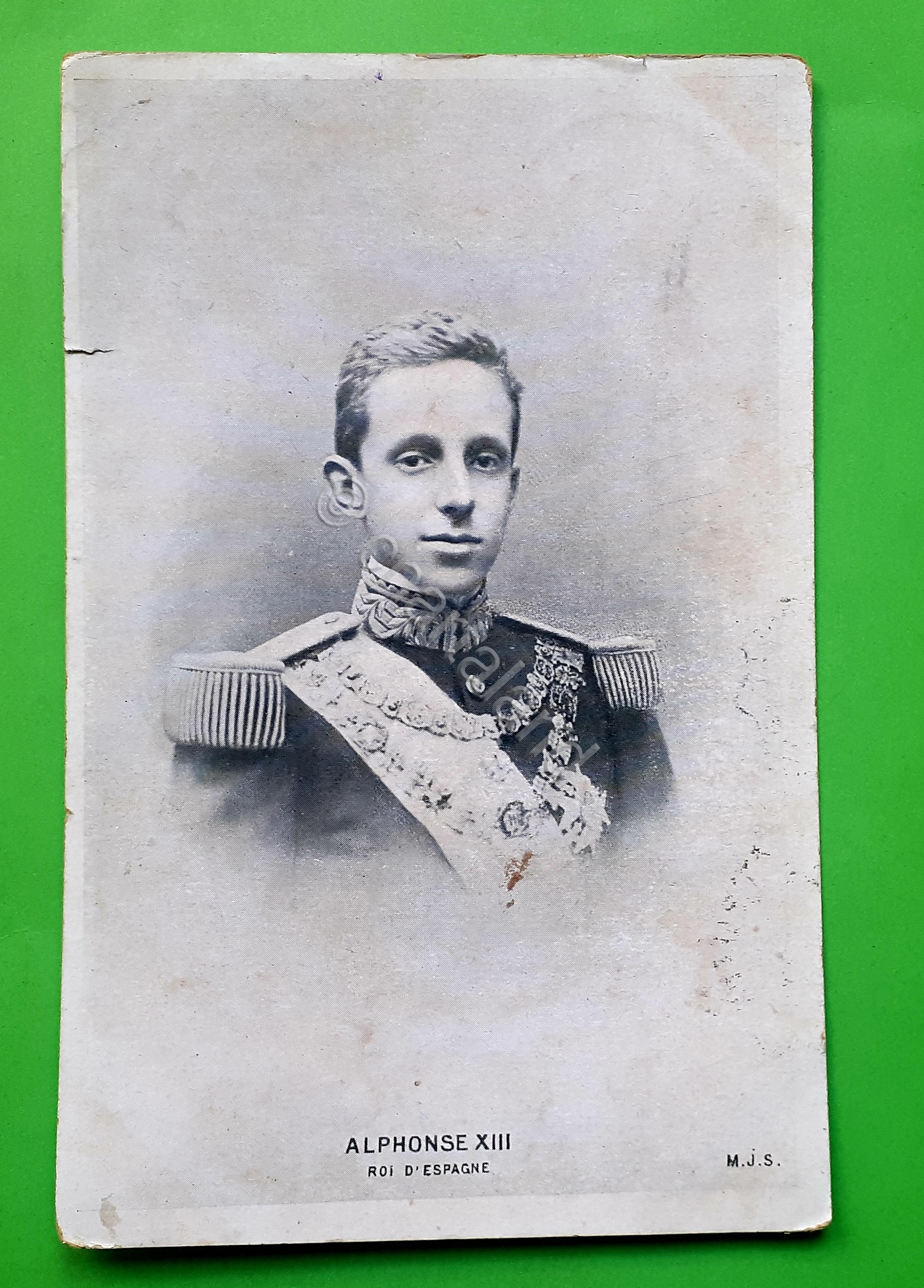 Cartolina - Alphonse XIII - Roi D'Espagne - 1905