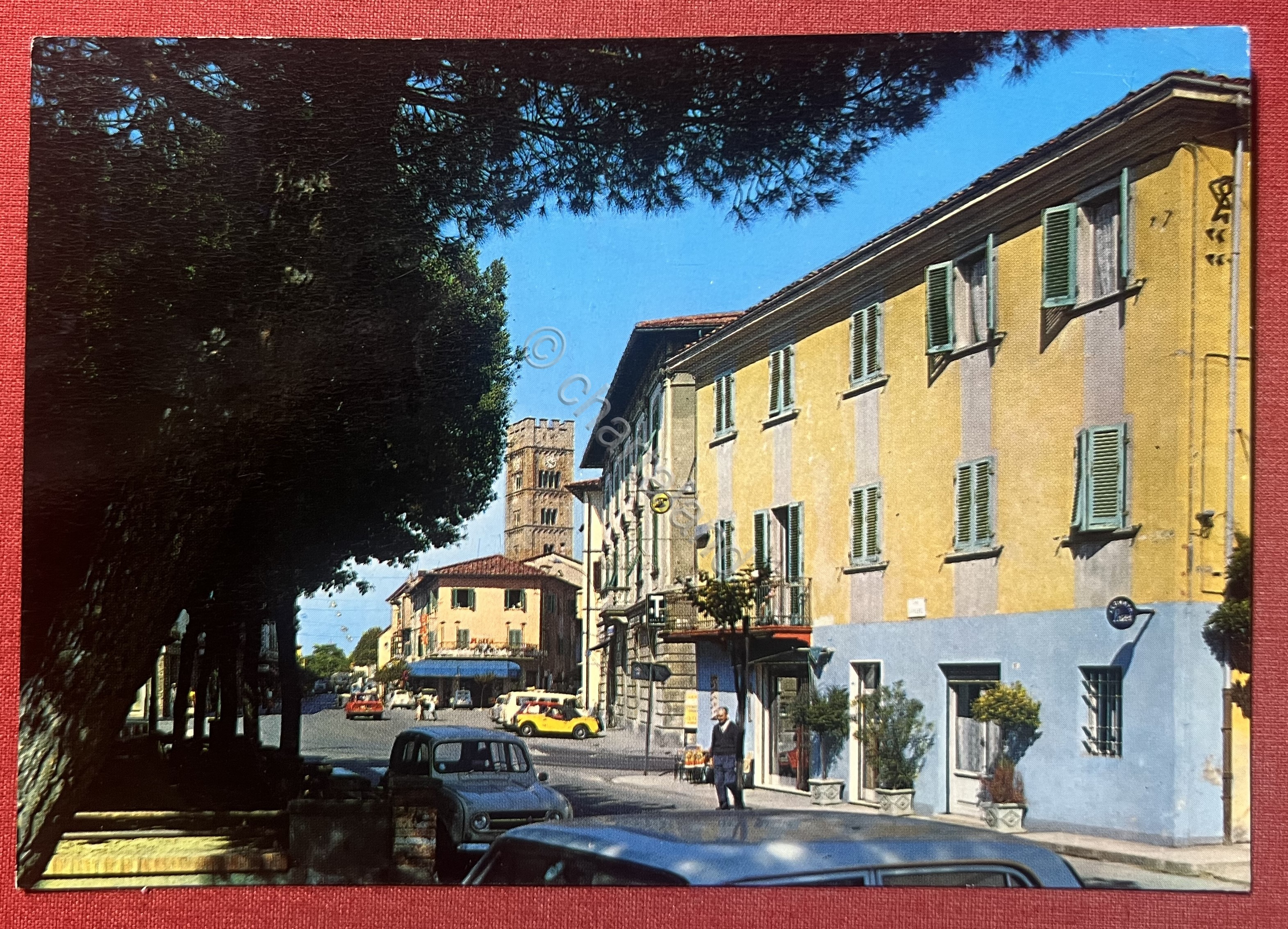 Cartolina - Altopascio ( Lucca ) - Via Cavour - …