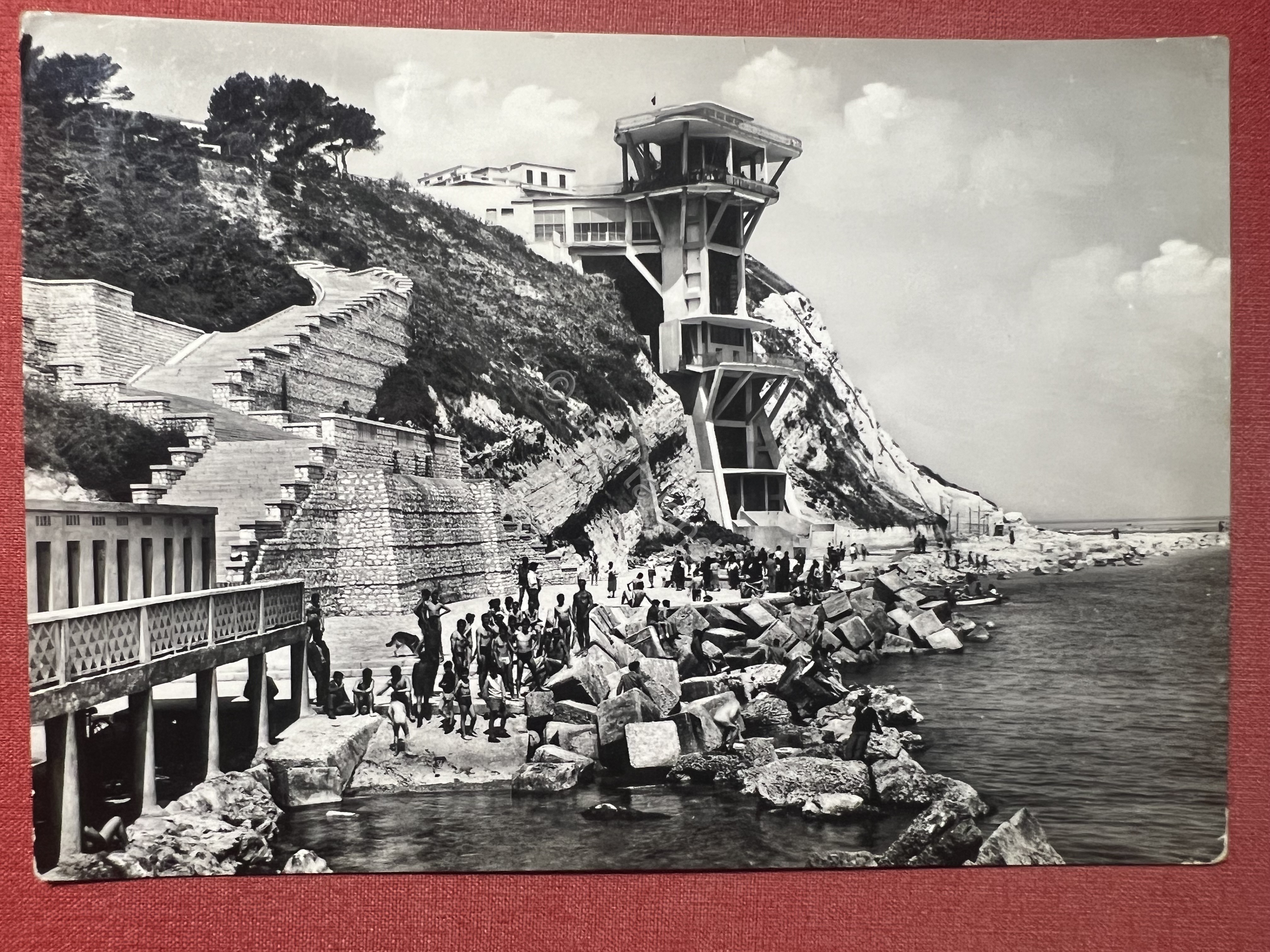 Cartolina - Ancona - Il Passetto - 1958