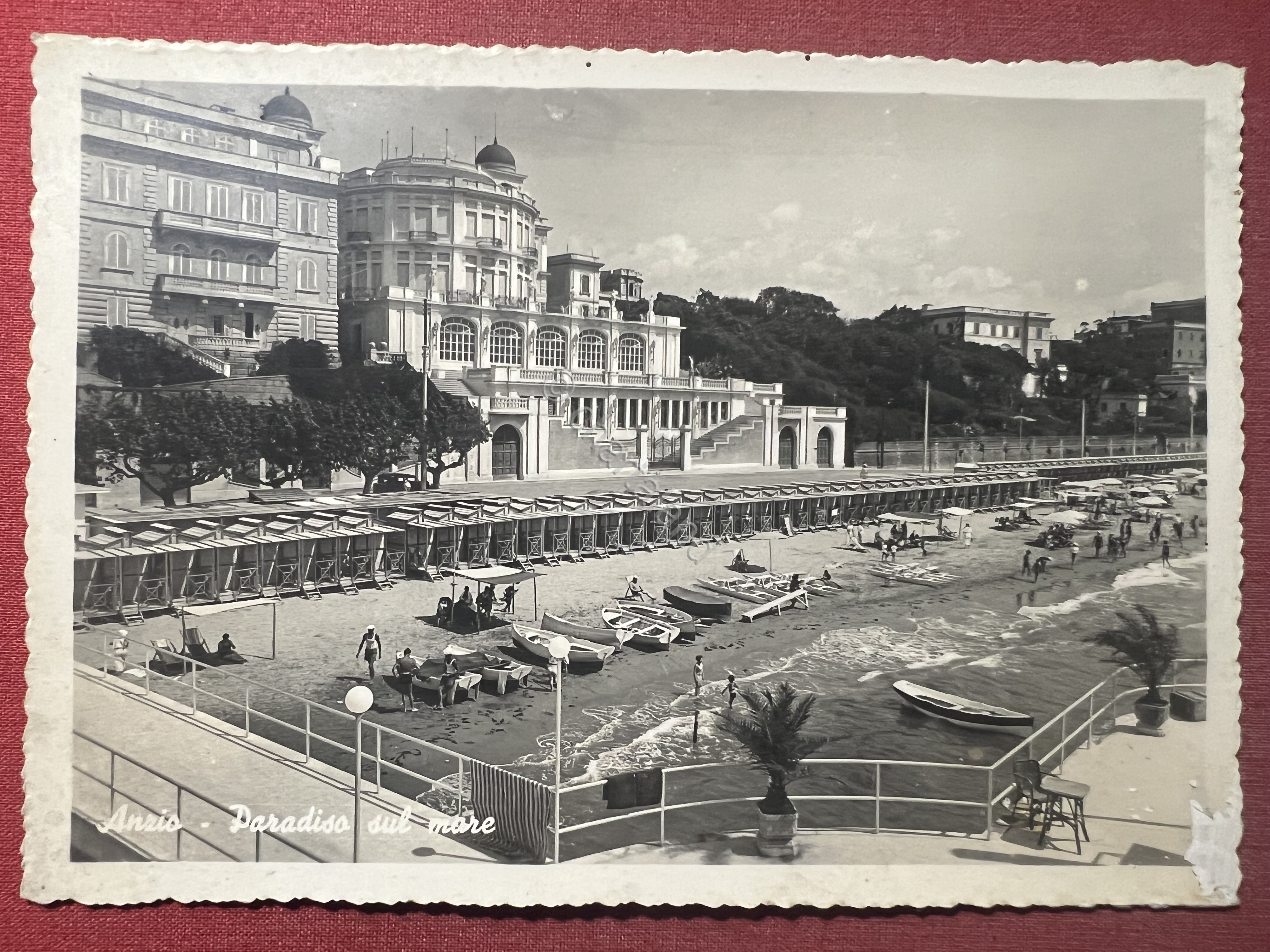 Cartolina - Anzio ( Roma ) - Paradiso sul Mare …