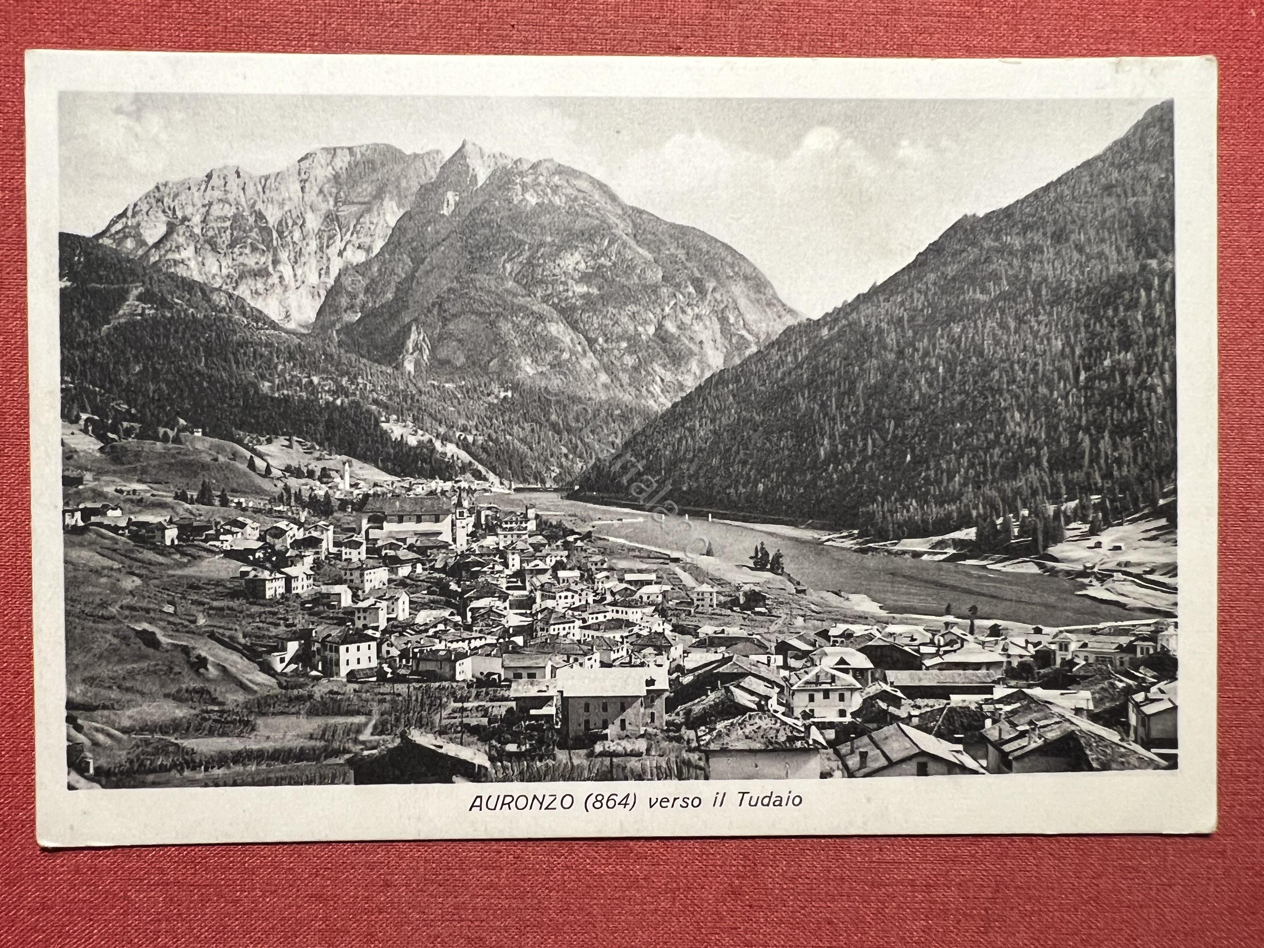 Cartolina - Auronzo verso il Tudaio ( Belluno ) - …