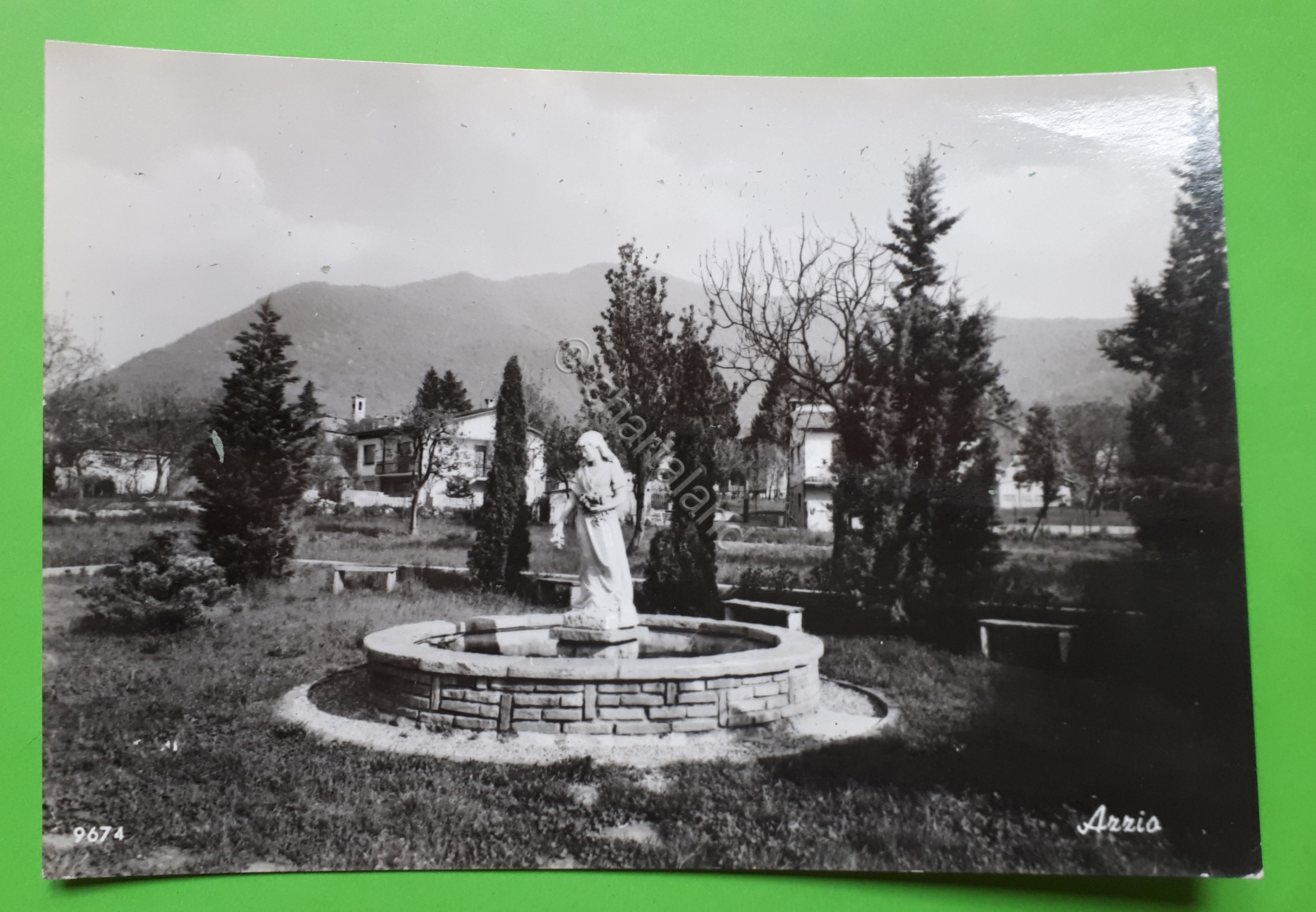 Cartolina - Azzio - 1940 ca.