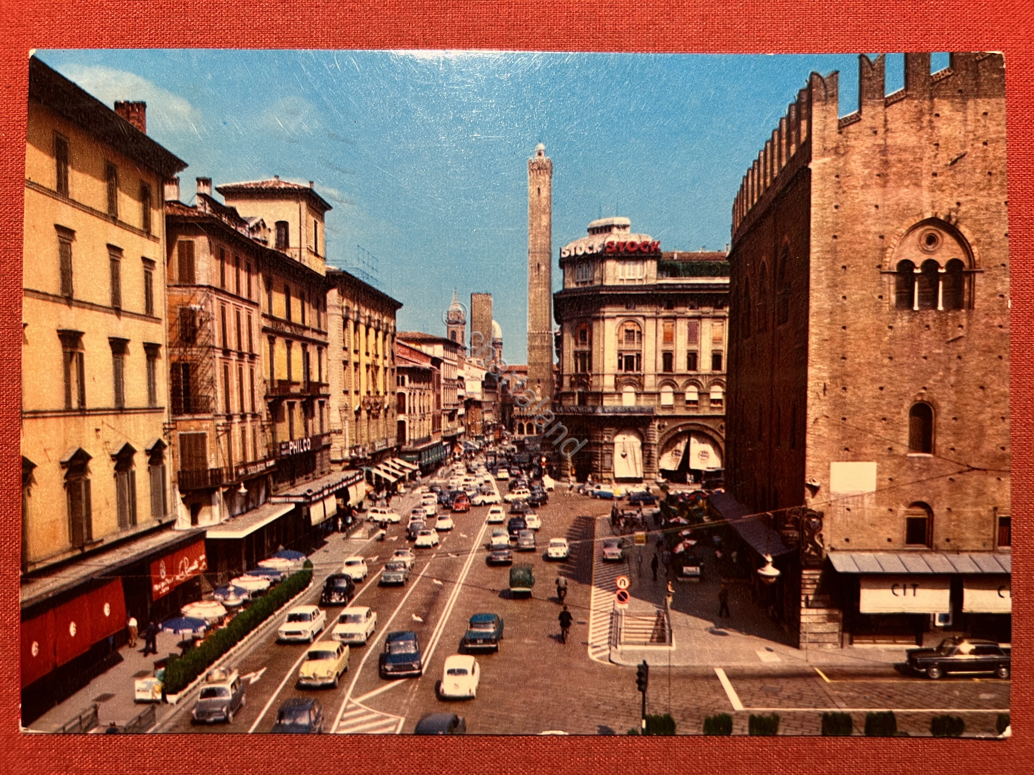 Cartolina - Bologna - Via Rizzoli - 1970