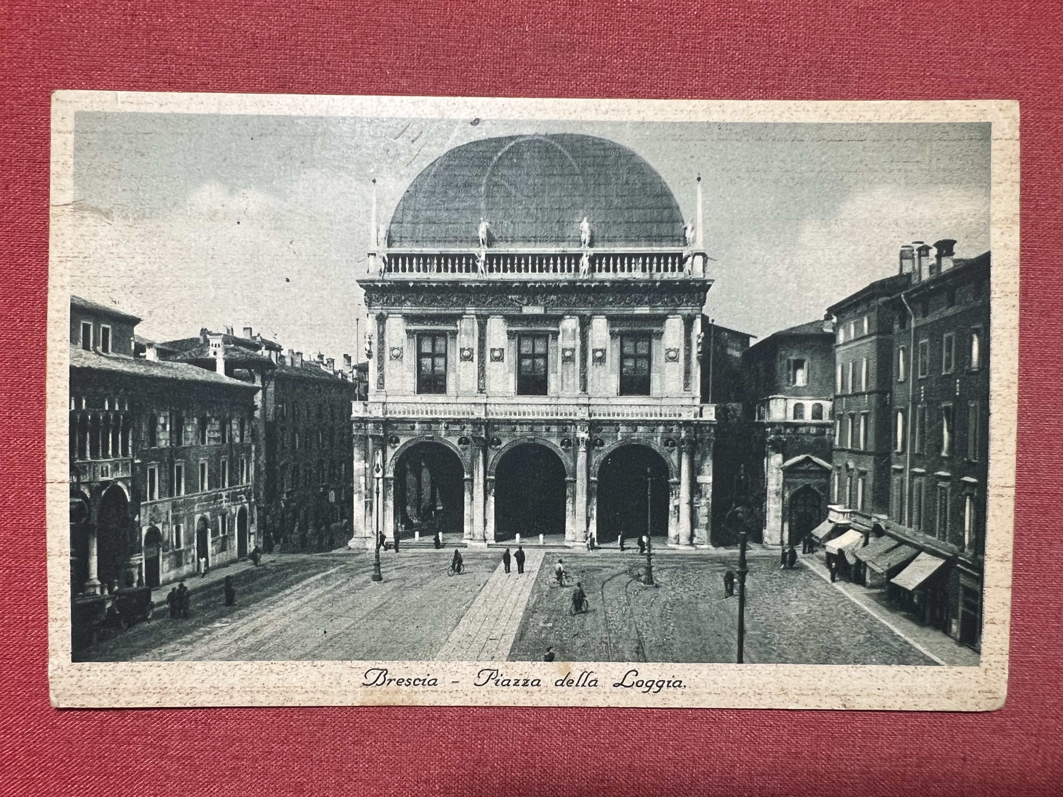 Cartolina - Brescia - Piazza della Loggia - 1939
