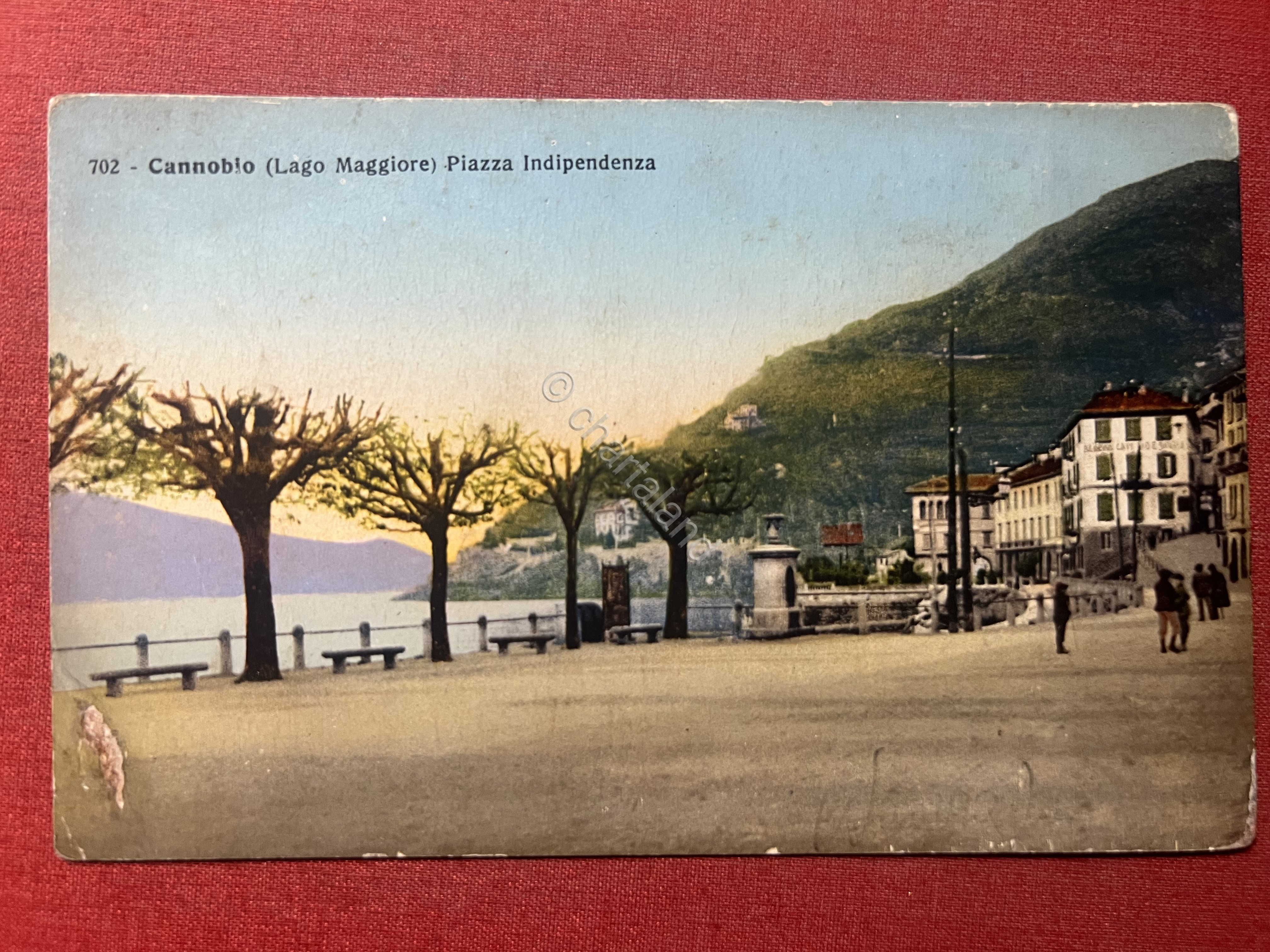 Cartolina - Cannobio - Lago Maggiore - Piazza Indipendenza - …