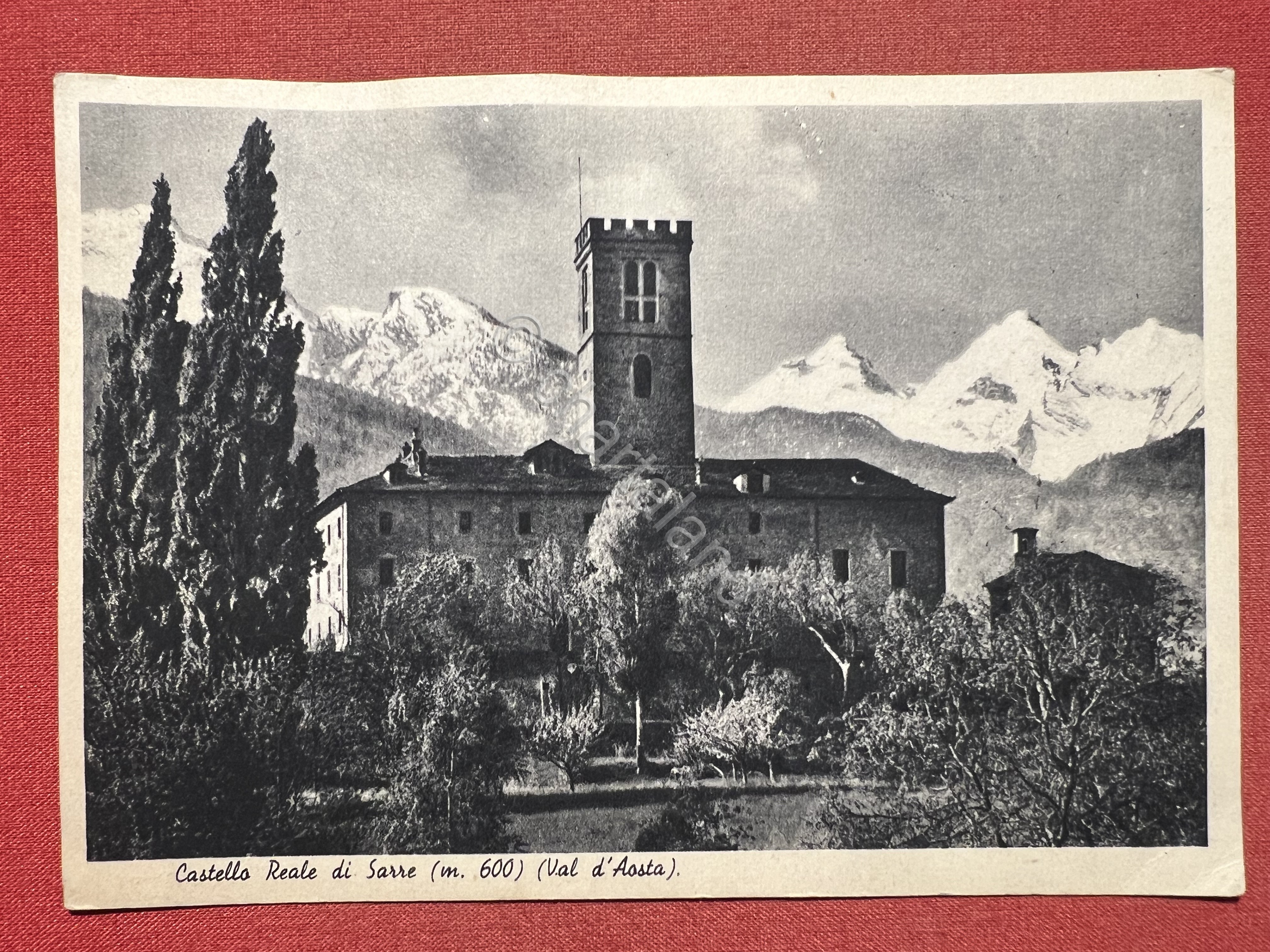 Cartolina - Castello Reale di Sarre ( Val d'Aosta ) …