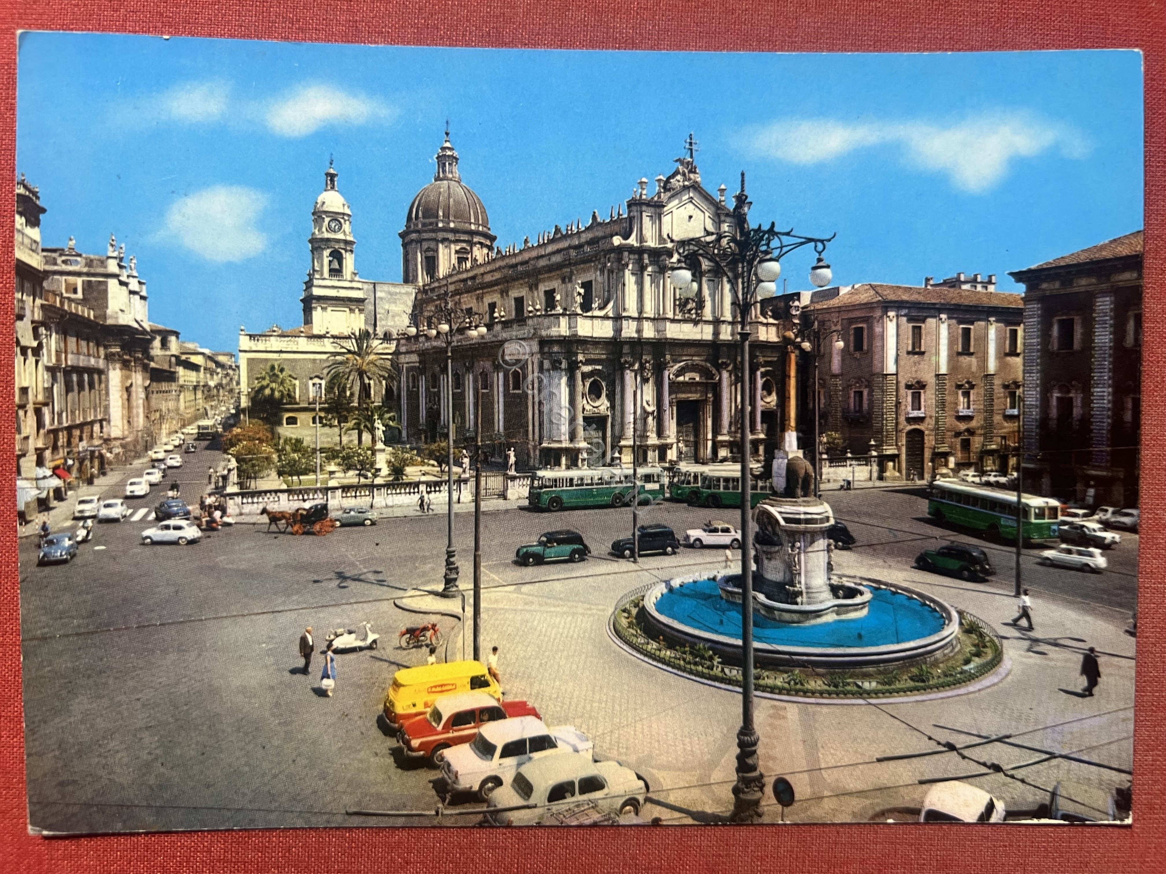 Cartolina - Catania - Piazza Duomo - 196