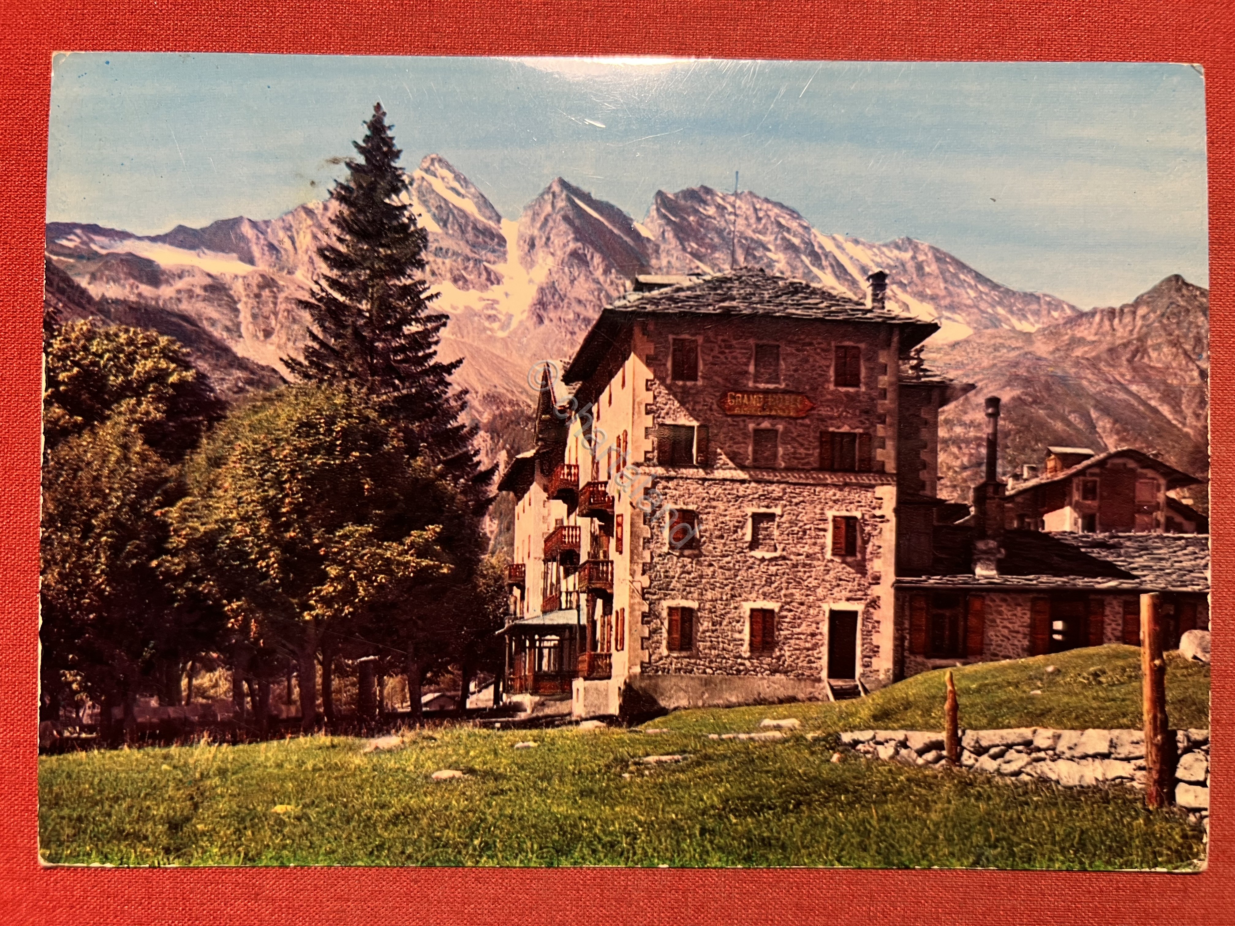 Cartolina - Ceresole Reale ( Torino ) - Grand Hotel …