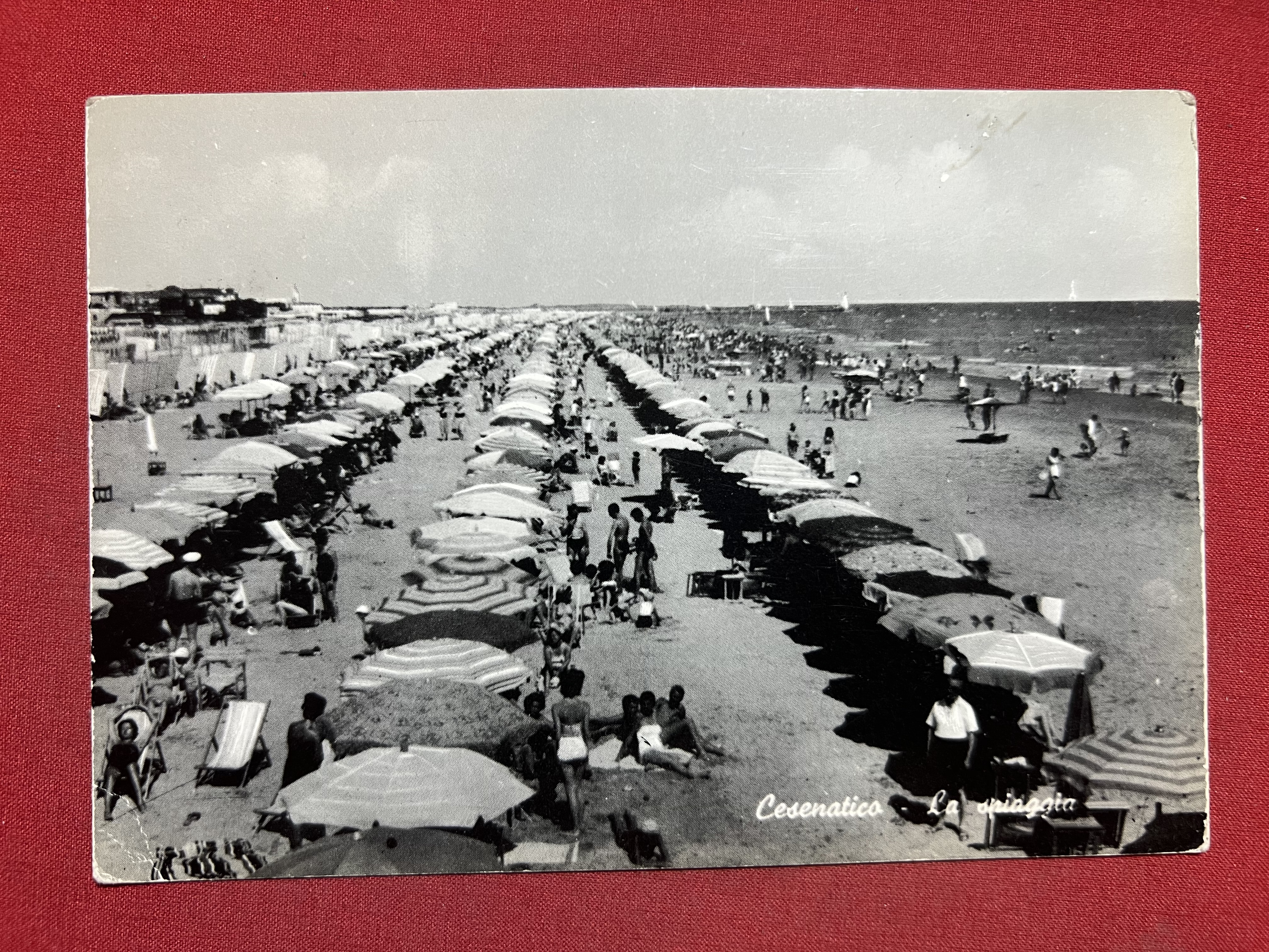Cartolina - Cesenatico ( Forlì-Cesena ) - La Spiaggia - …