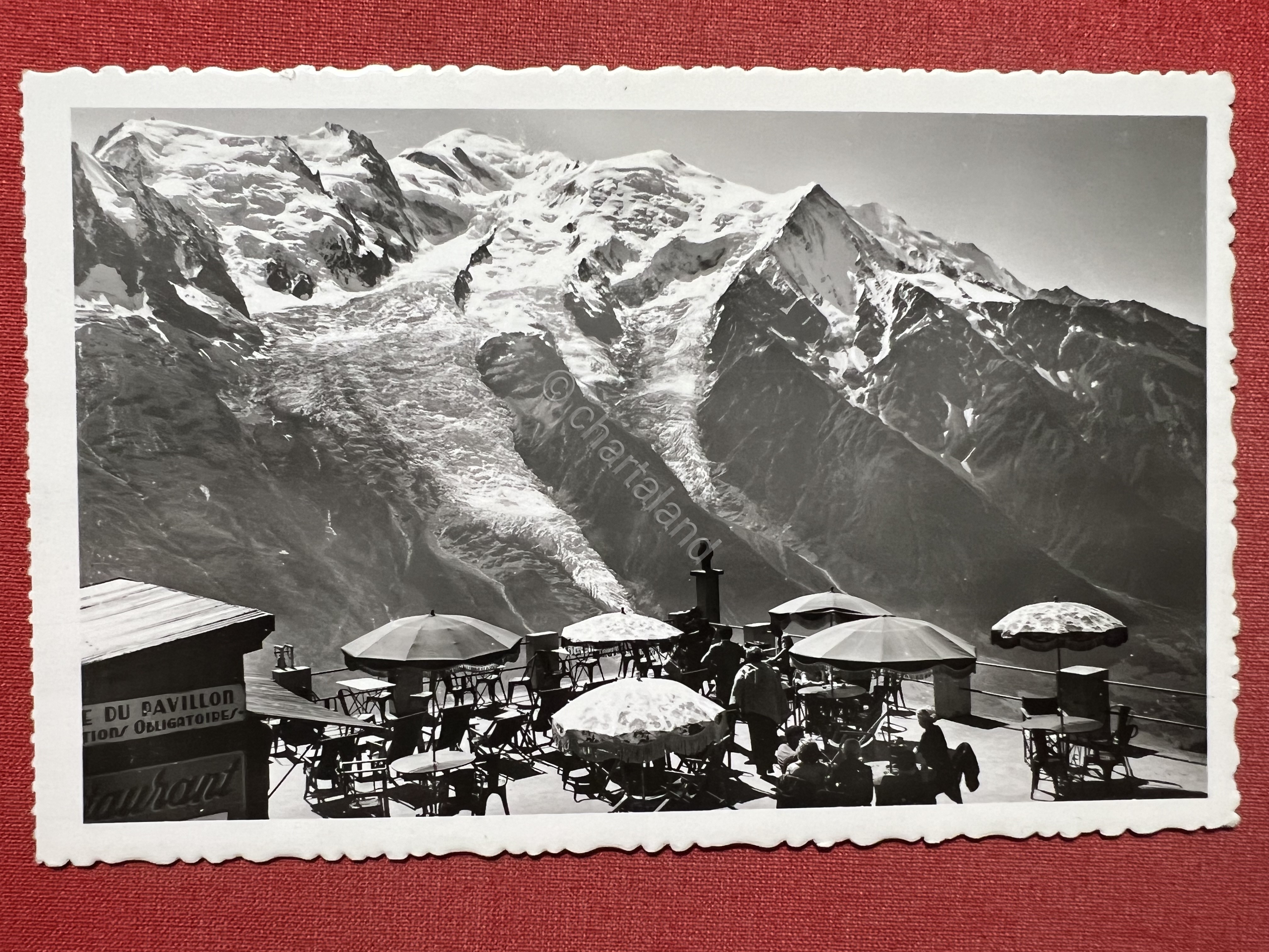 Cartolina - Chamonix-Mont-Blanc - Téléphérique du Brévent - 1950 ca.