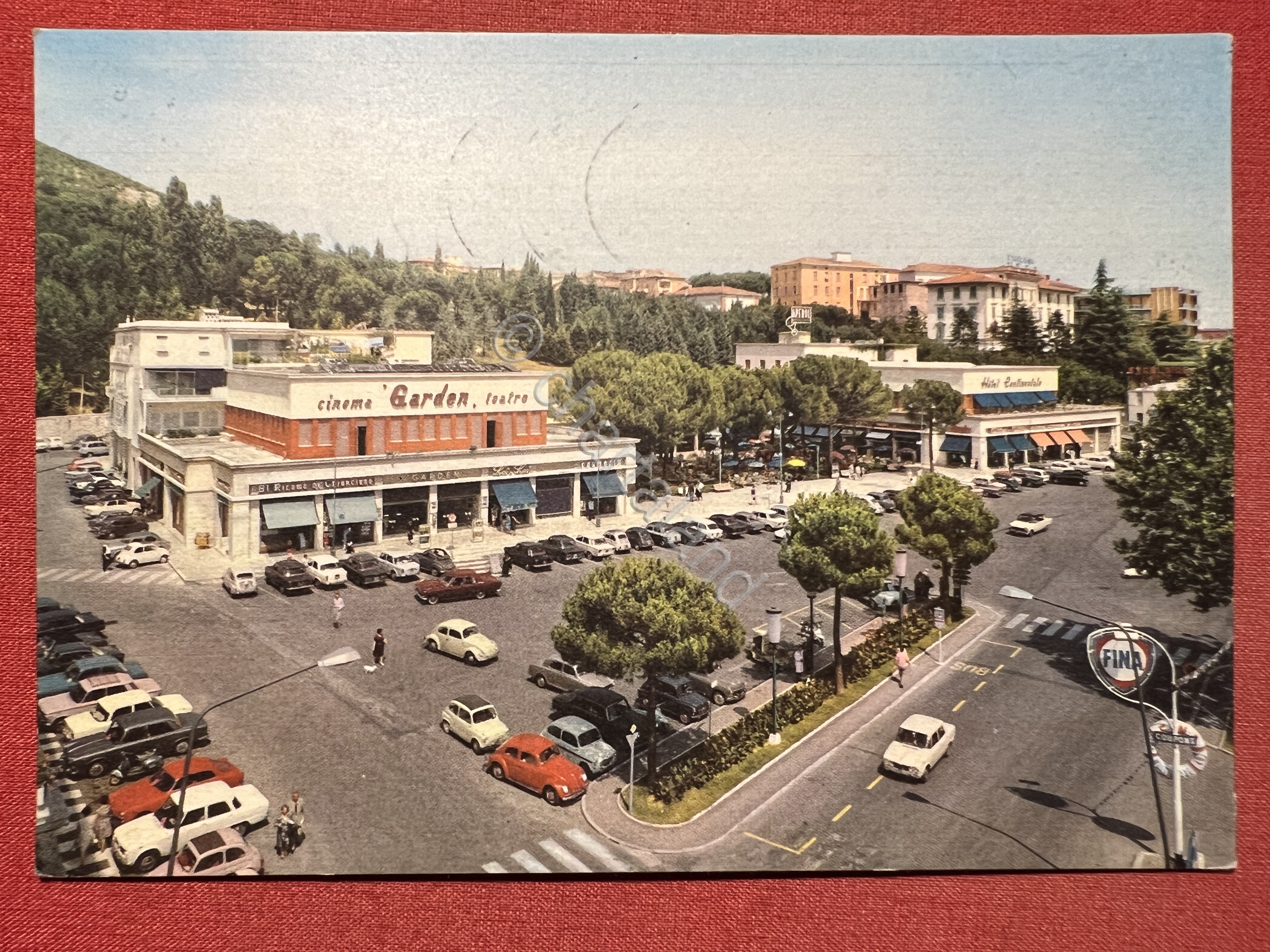 Cartolina - Chianciano Terme ( Siena ) - Piazza Italia …
