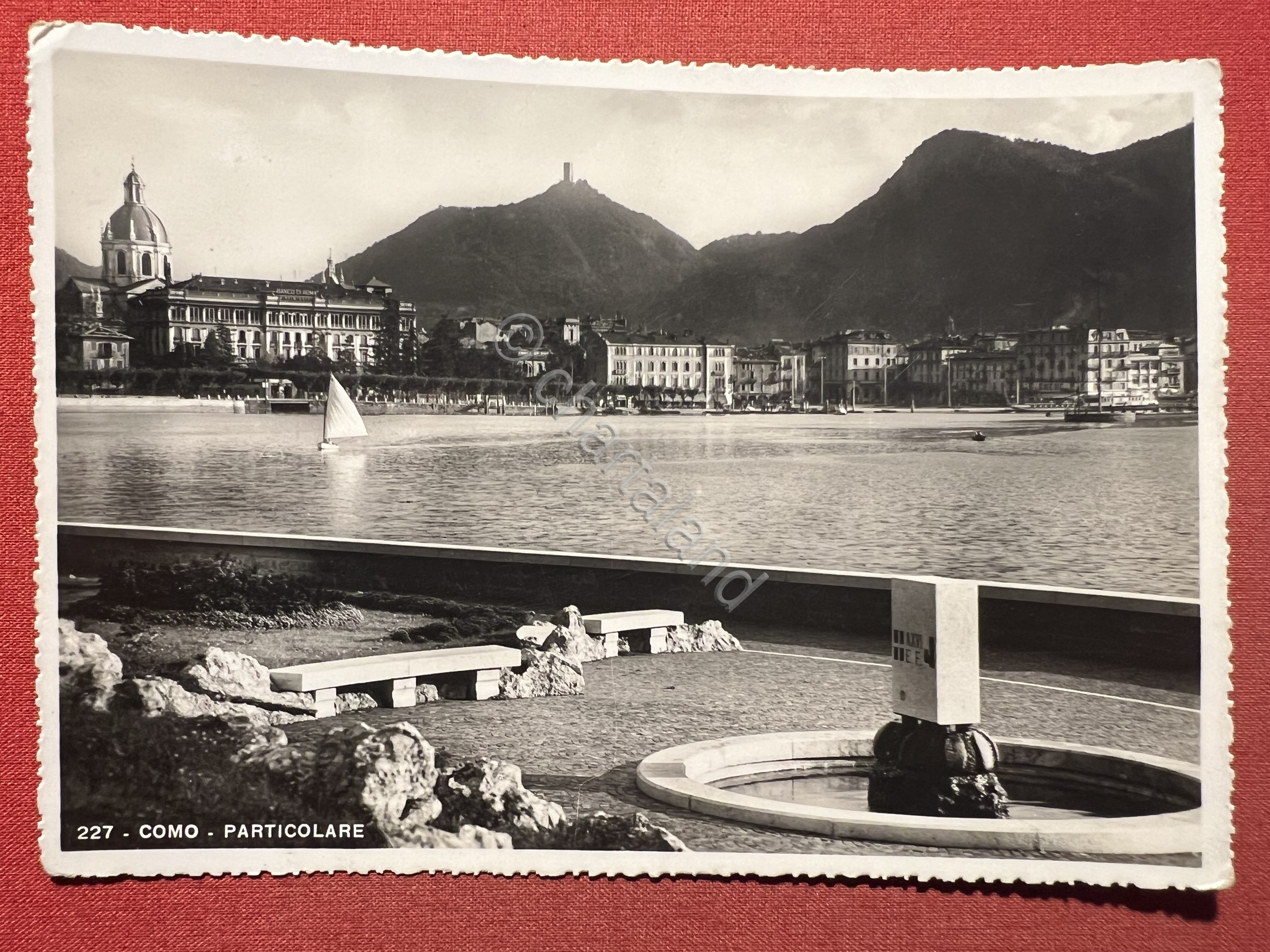 Cartolina - Como - Particolare - 1941