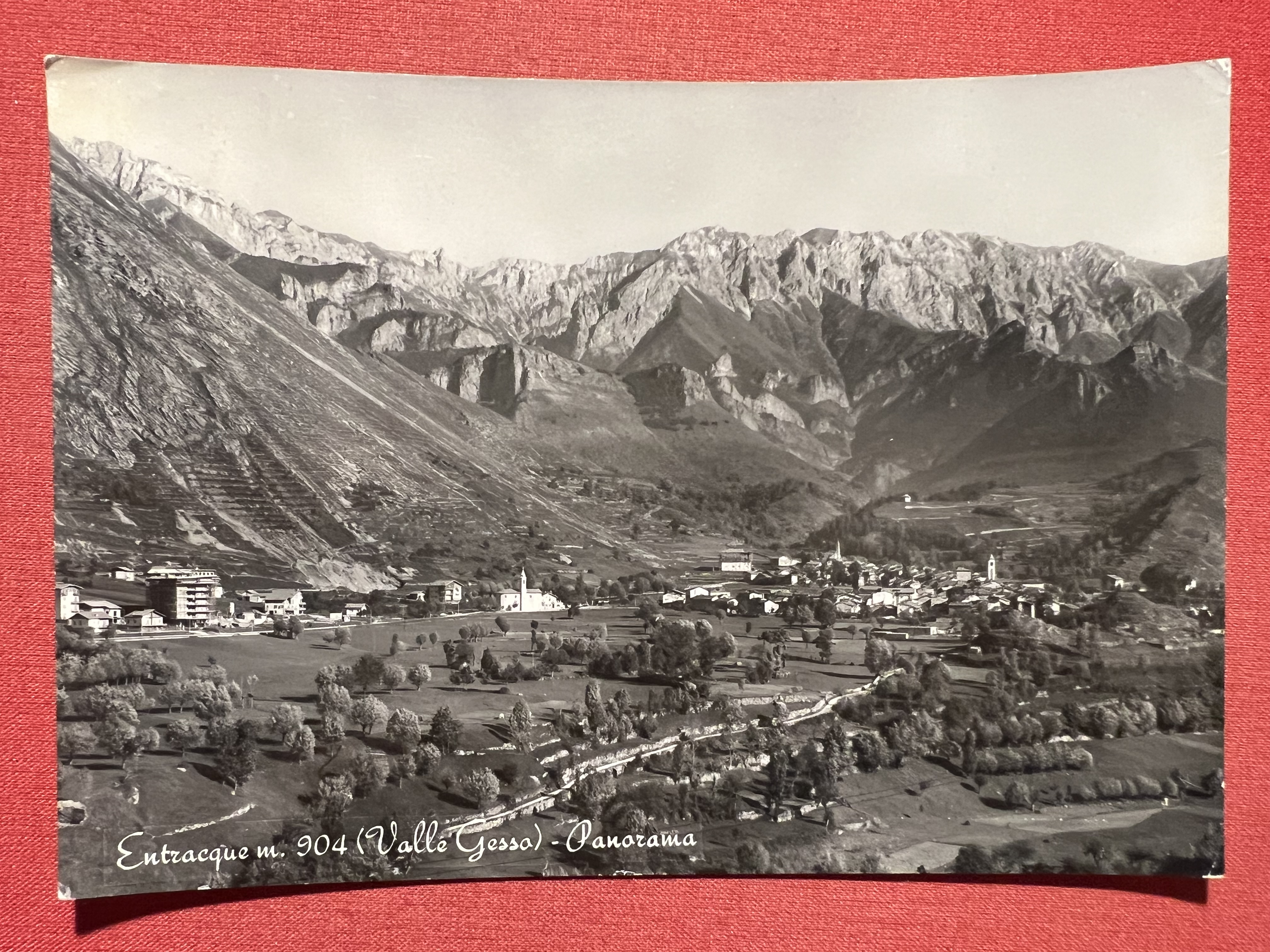 Cartolina - Entracque ( Valle Gesso ) - Panorama - …