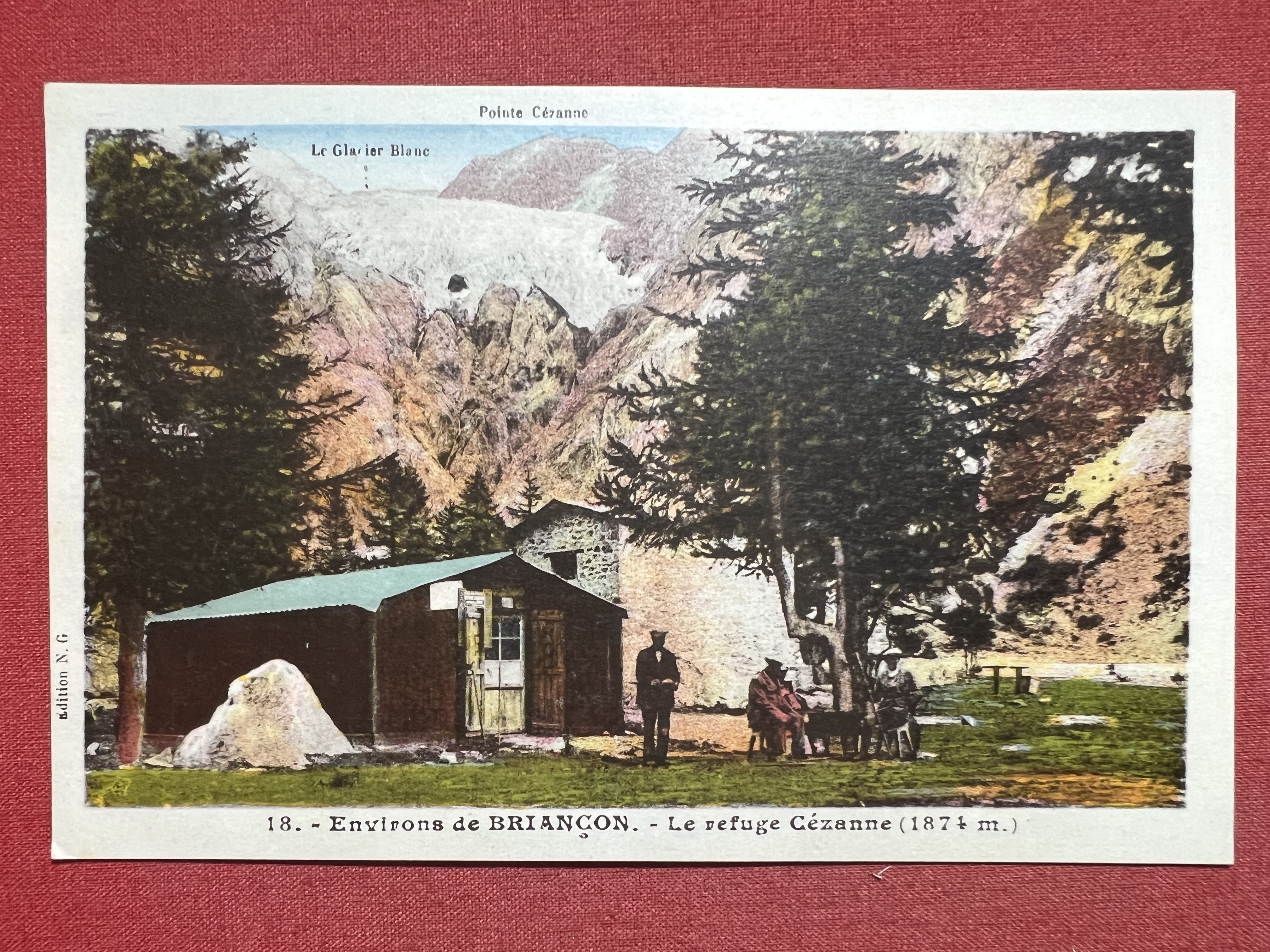 Cartolina - Environs de Briancon - Le Refuge Cézanne - …
