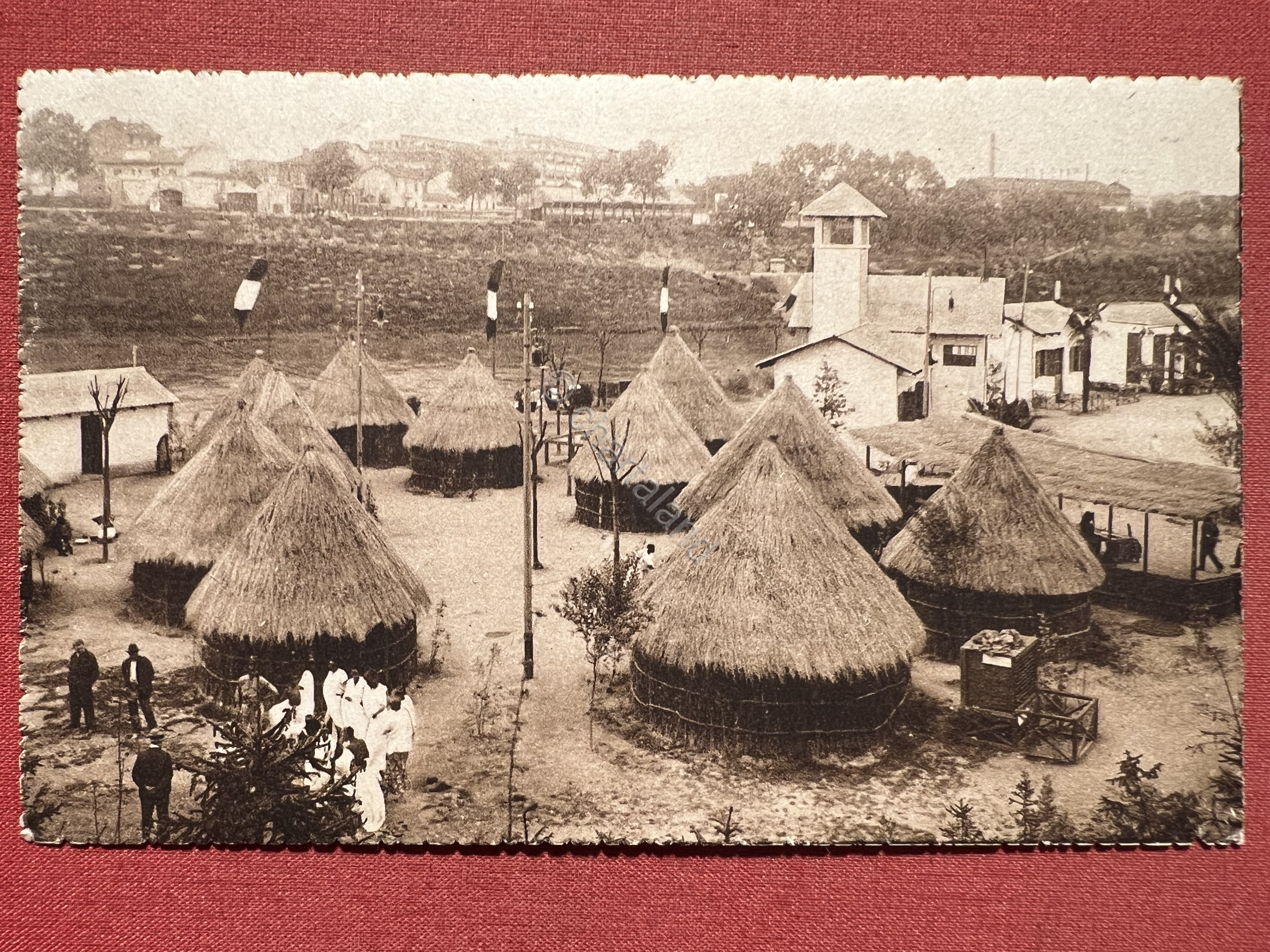 Cartolina - Esposizione Torino 1928 - Villaggio Somalo - 1928