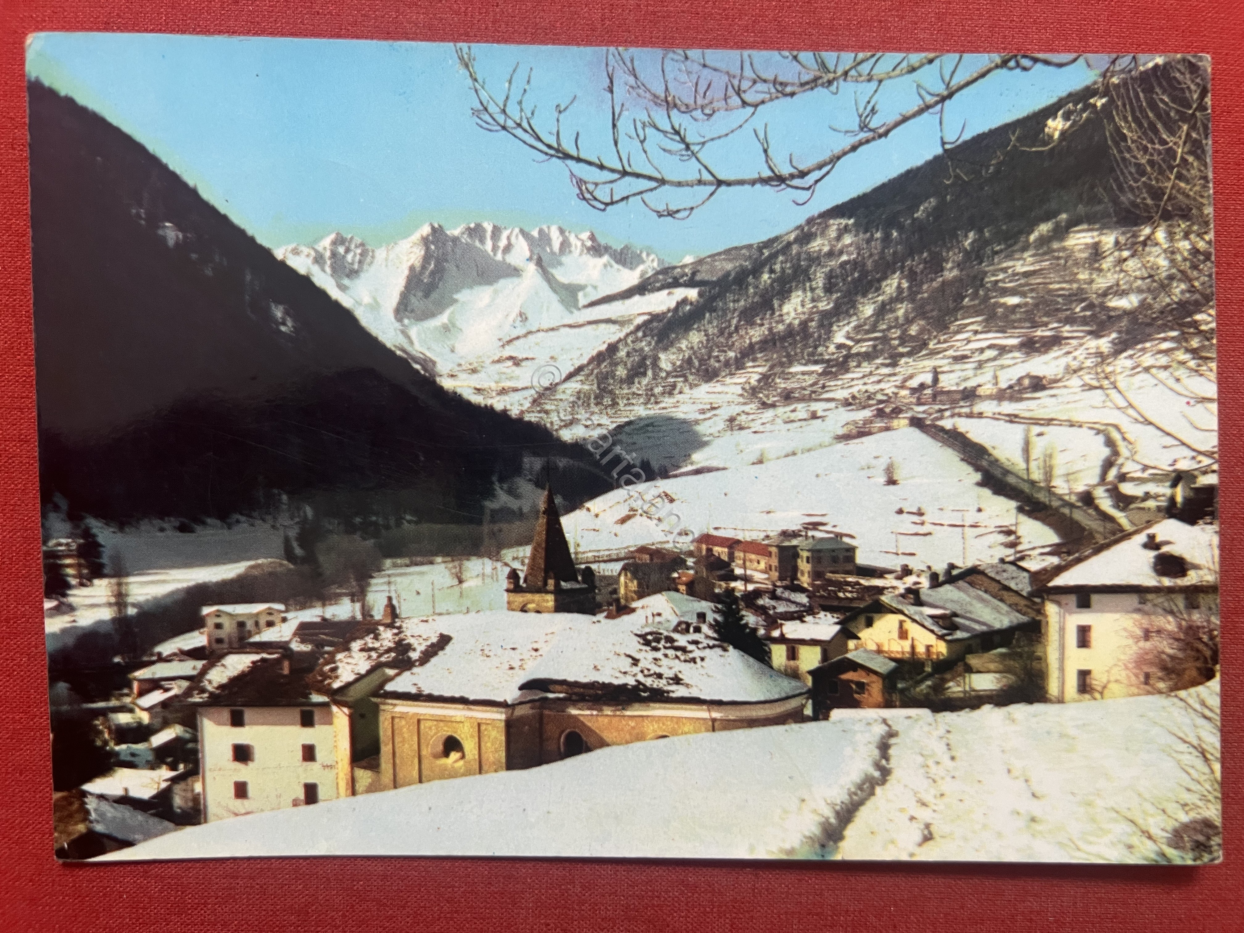 Cartolina - Etroubles ( Valle d'Aosta ) - Panorama - …