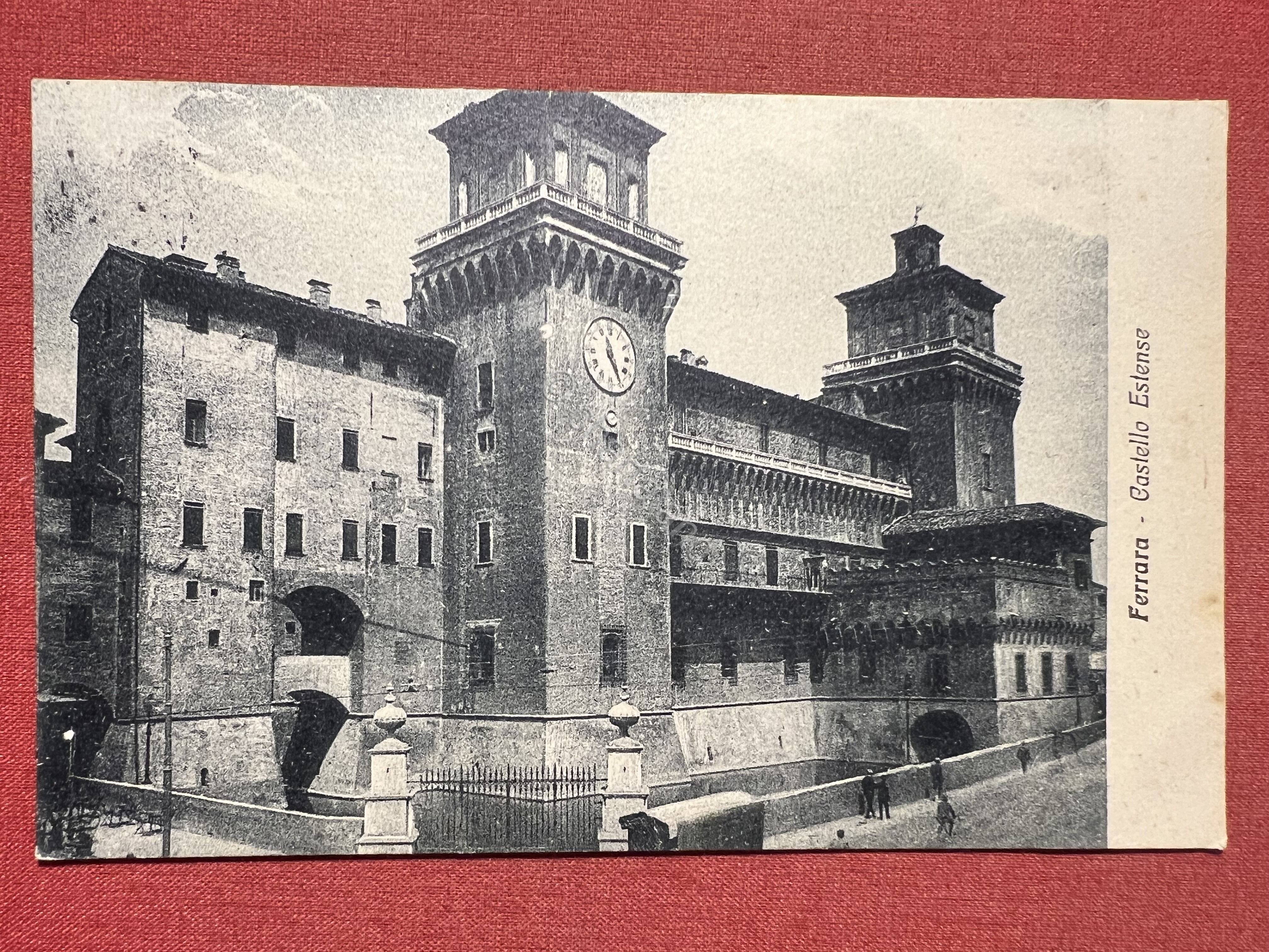 Cartolina - Ferrara - Castello Estense - 1925 ca.