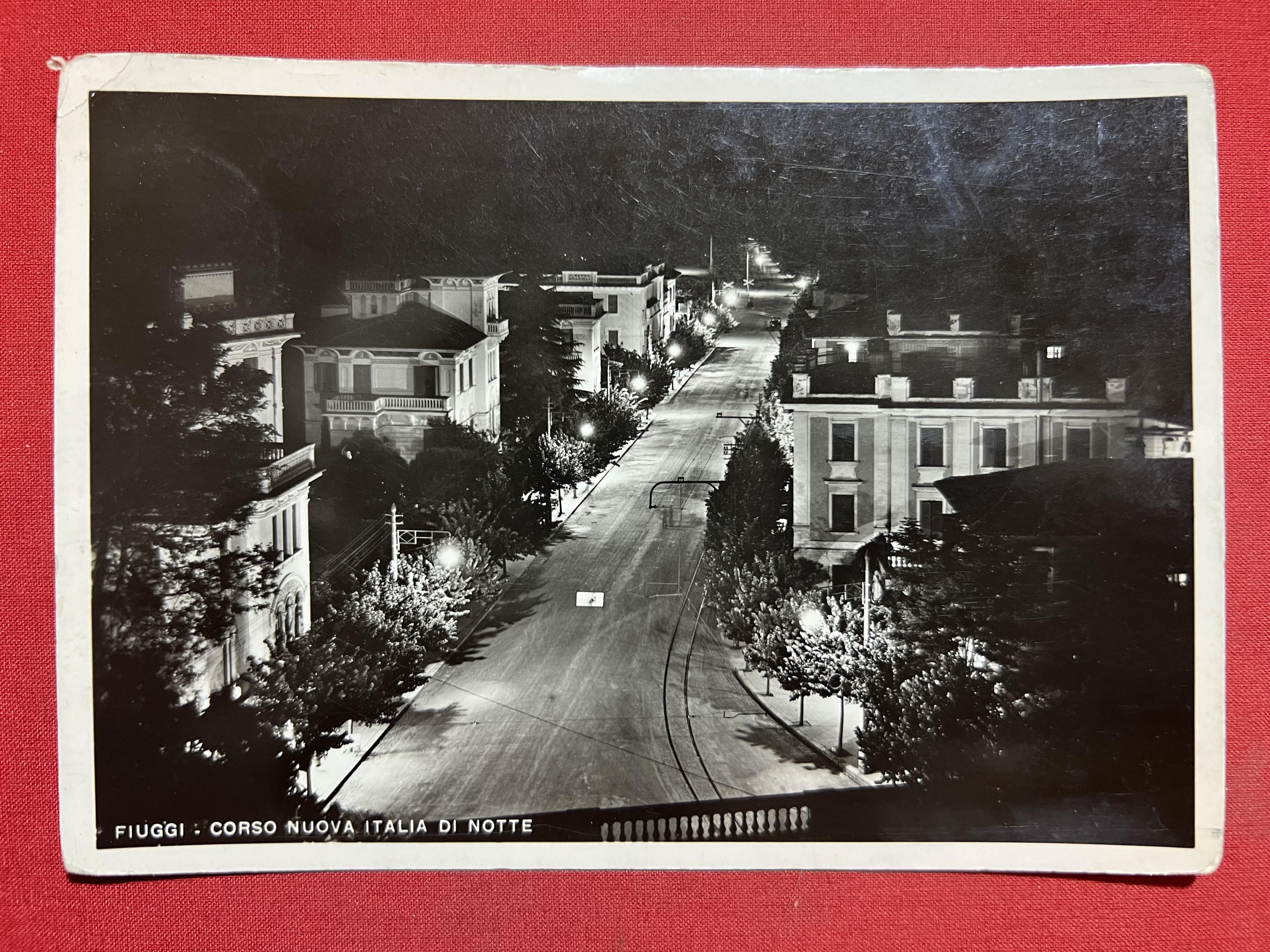 Cartolina - Fiuggi ( Frosinone ) - Corso nuova Italia …