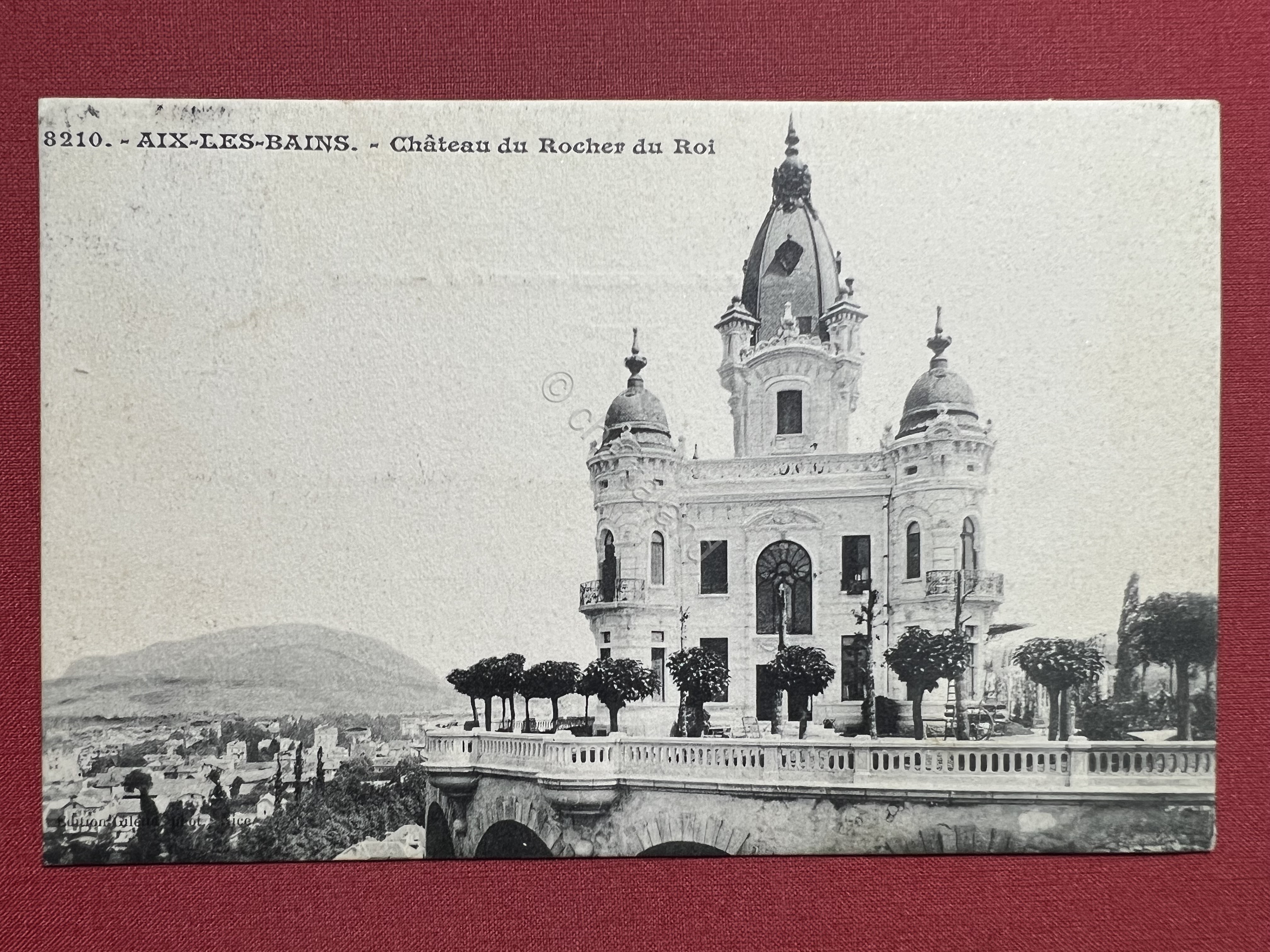 Cartolina - Francia - Aix-les-Bains - Chateau du Rocher du …