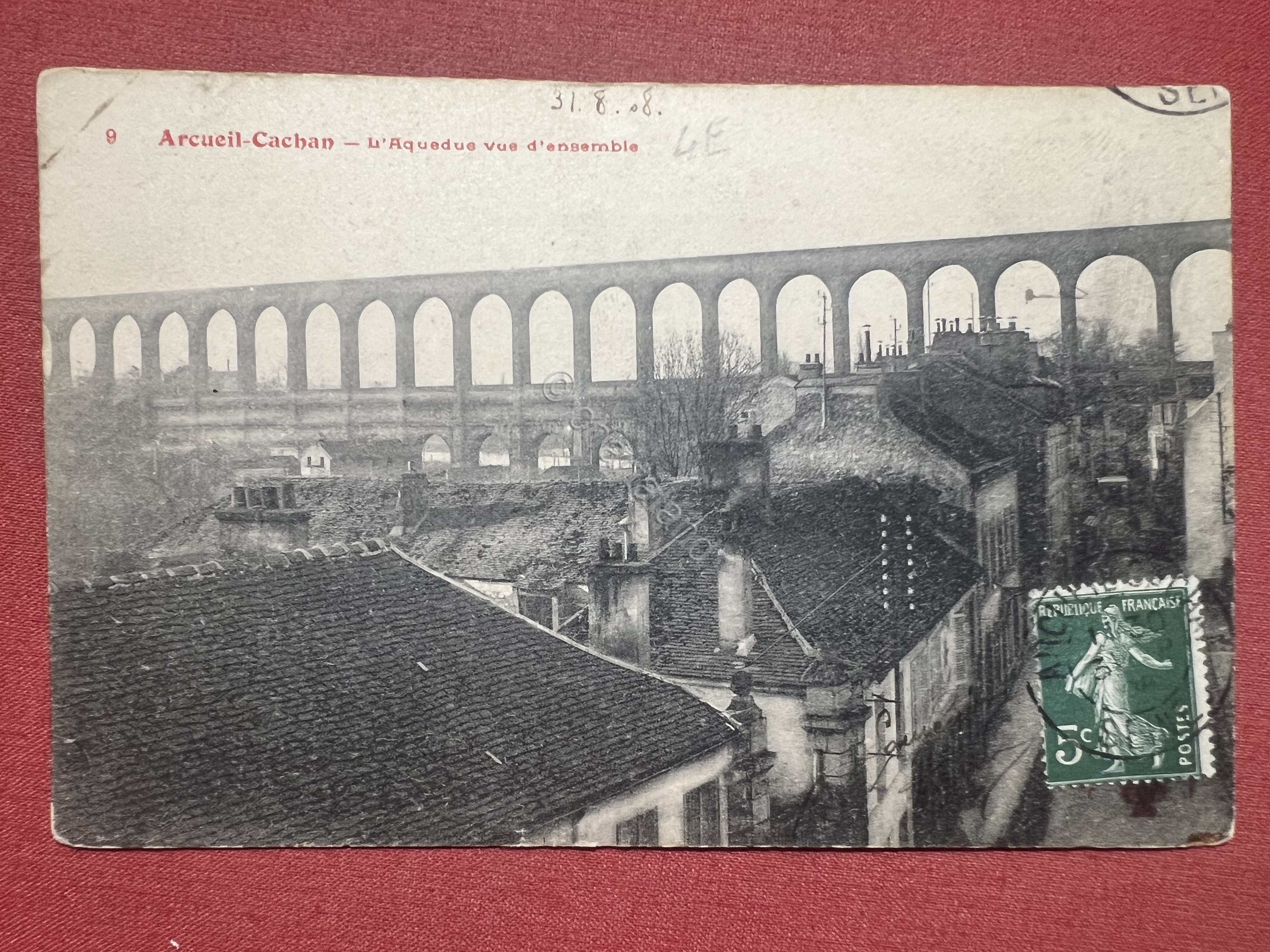 Cartolina - Francia - Arcueil-Cachan - L'Aqueduc Vue d'Ensemble - …