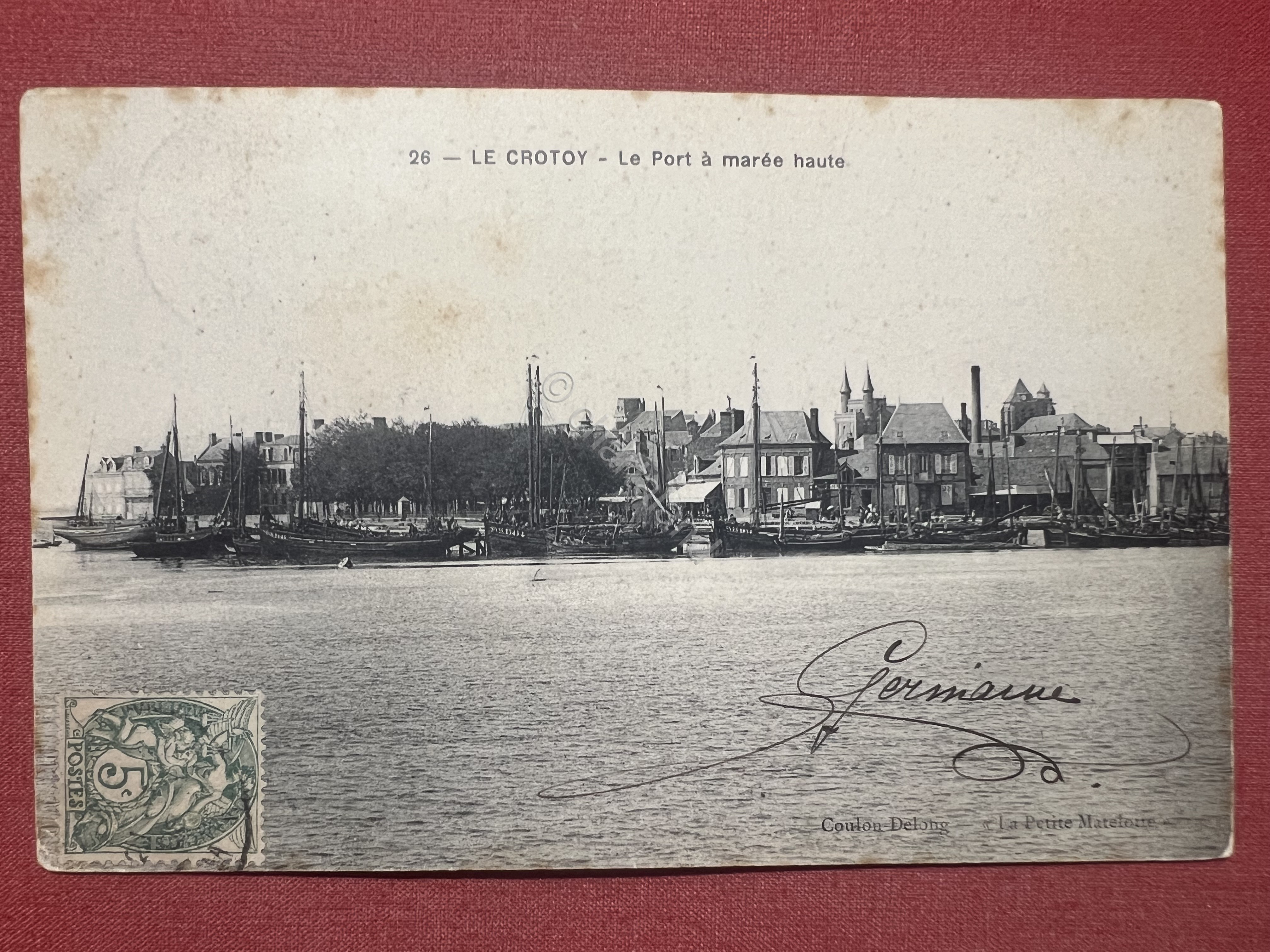Cartolina - Francia - Le Crotoy - Le Port à …