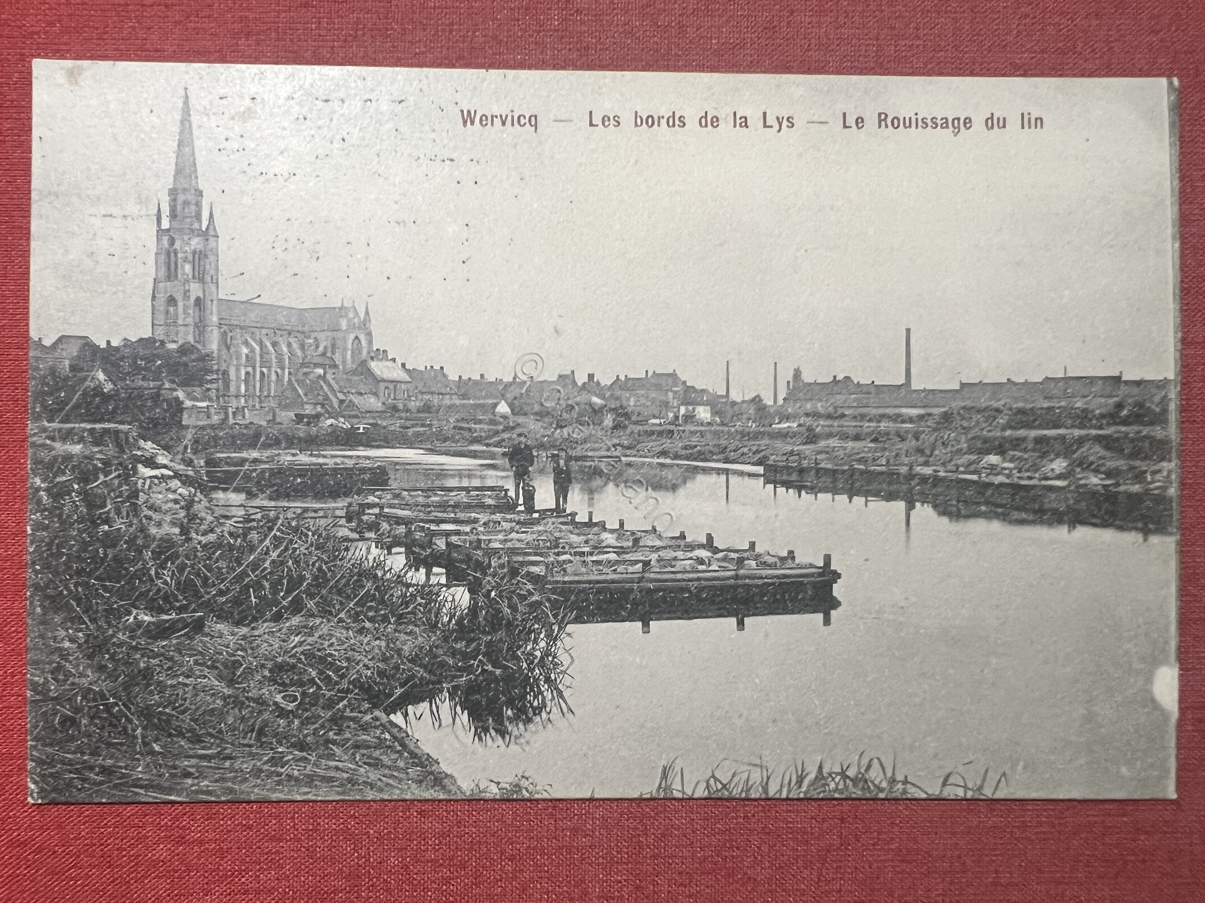 Cartolina - Francia - Les Bords de la Lys - …