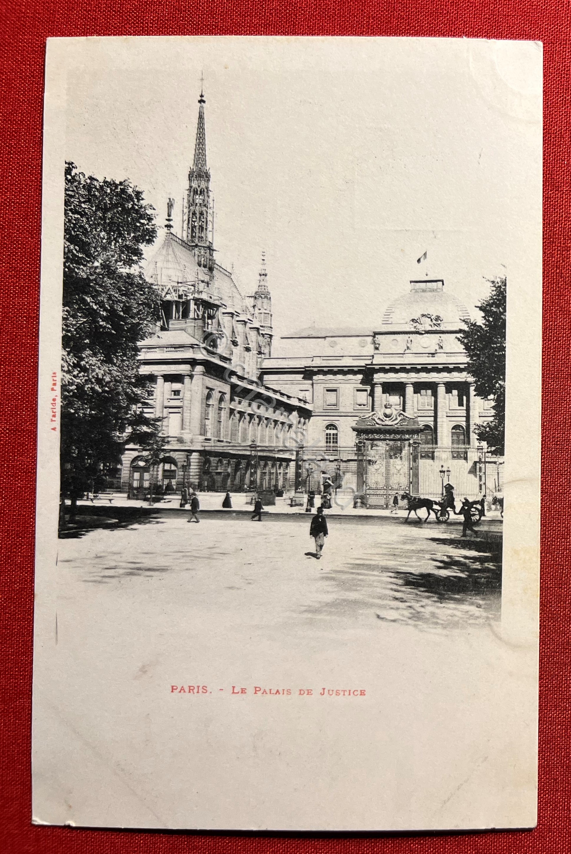 Cartolina - Francia - Paris - Le Palais de Justice …