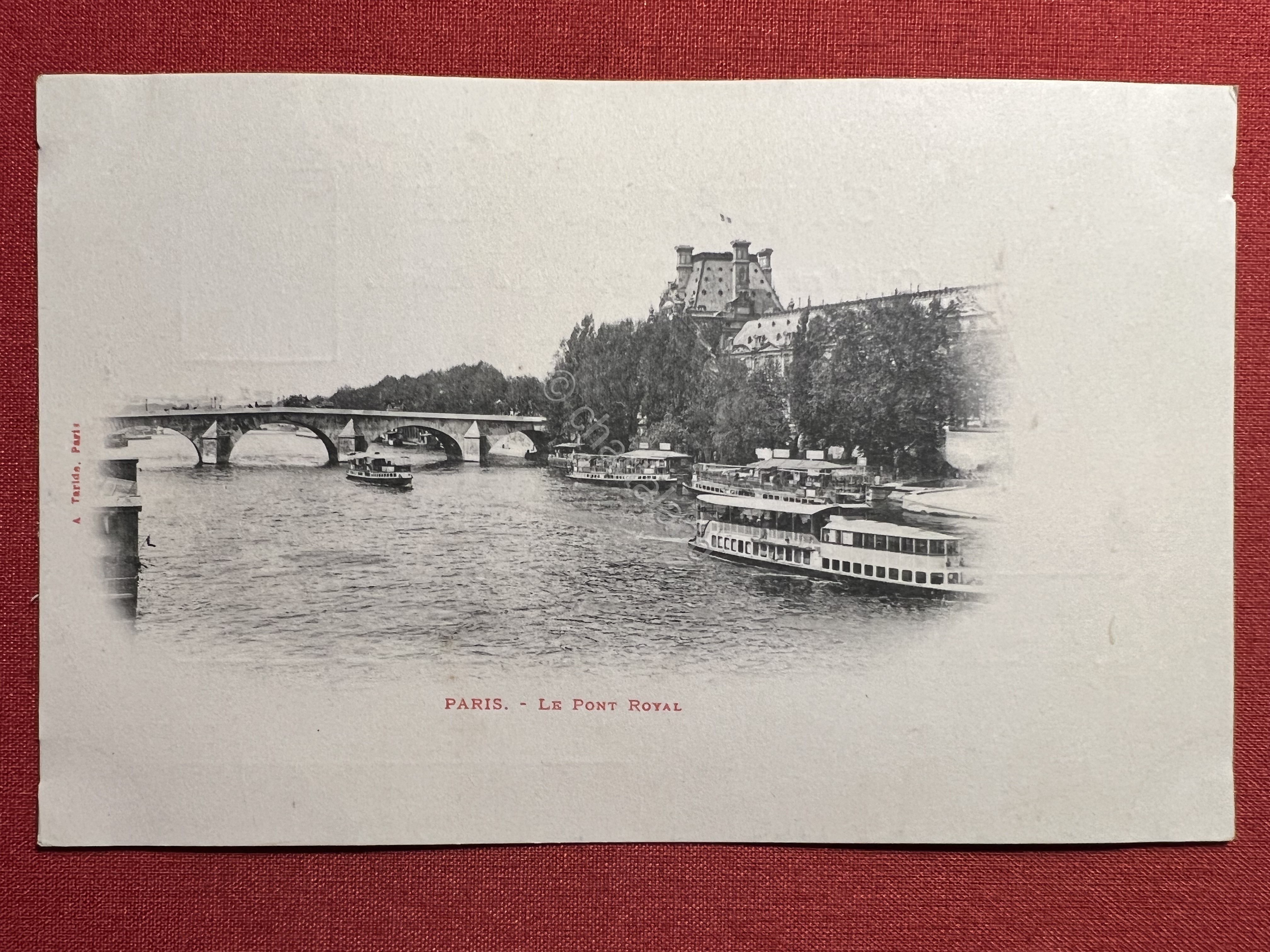 Cartolina - Francia - Paris - Le Pont Royal - …